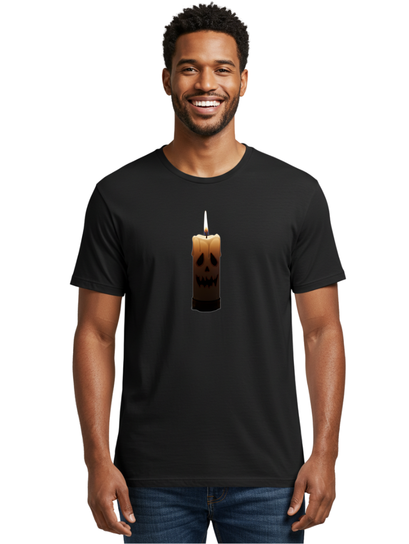 Candle-With-Skull Men'S Graphic Tee, 100% Cotton, Comfortable Casual Summer Wear, Machine Washable, Vintage Camera, Old Camera, Antique Camera, Black Camera, Classic Photography, Photography Equipment, Nostalgic Device, Film Camera, Camera Art Bah695 26