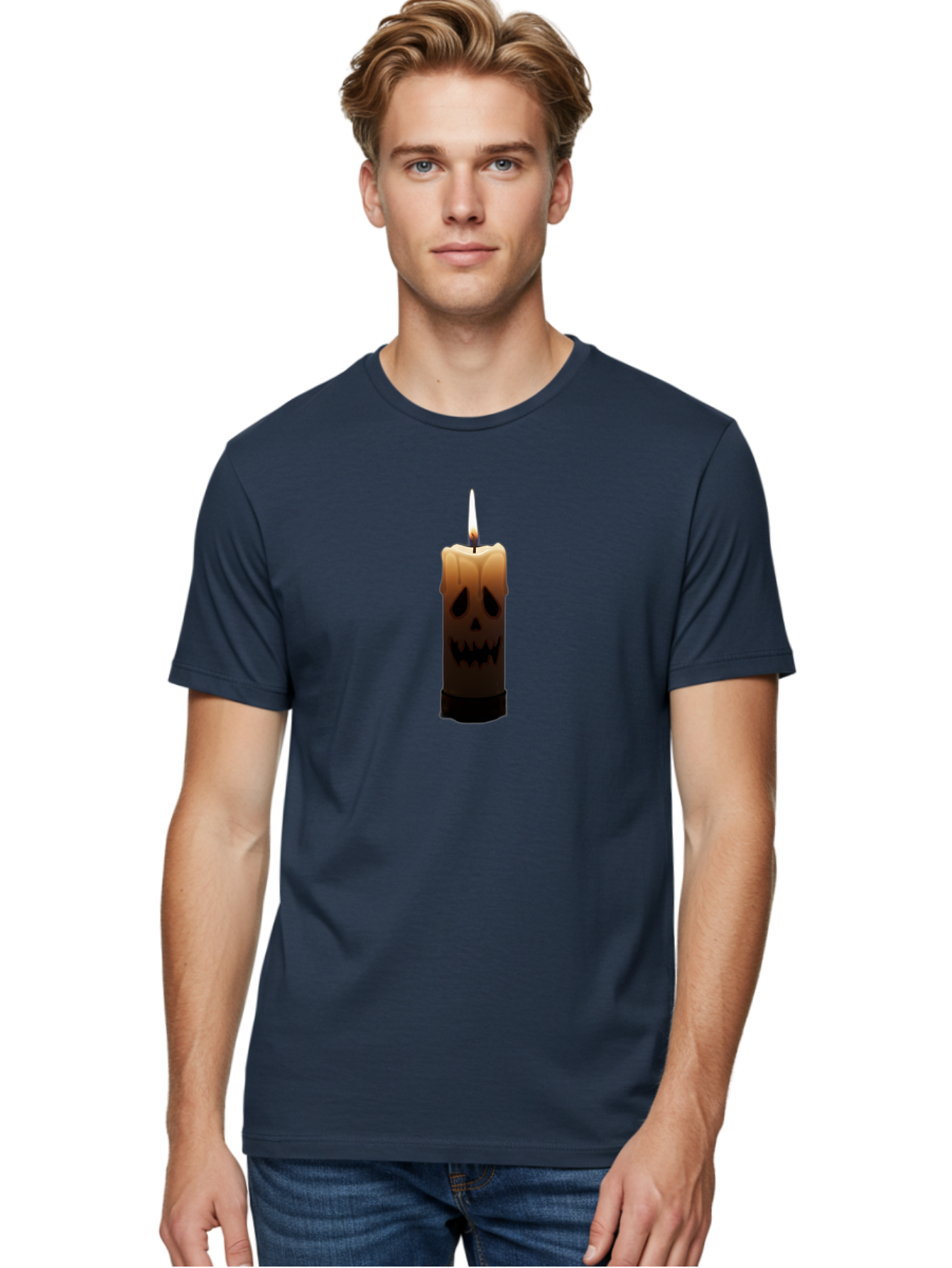 Candle-With-Skull Men'S Graphic Tee, 100% Cotton, Comfortable Casual Summer Wear, Machine Washable, Vintage Camera, Old Camera, Antique Camera, Black Camera, Classic Photography, Photography Equipment, Nostalgic Device, Film Camera, Camera Art Bah695 27