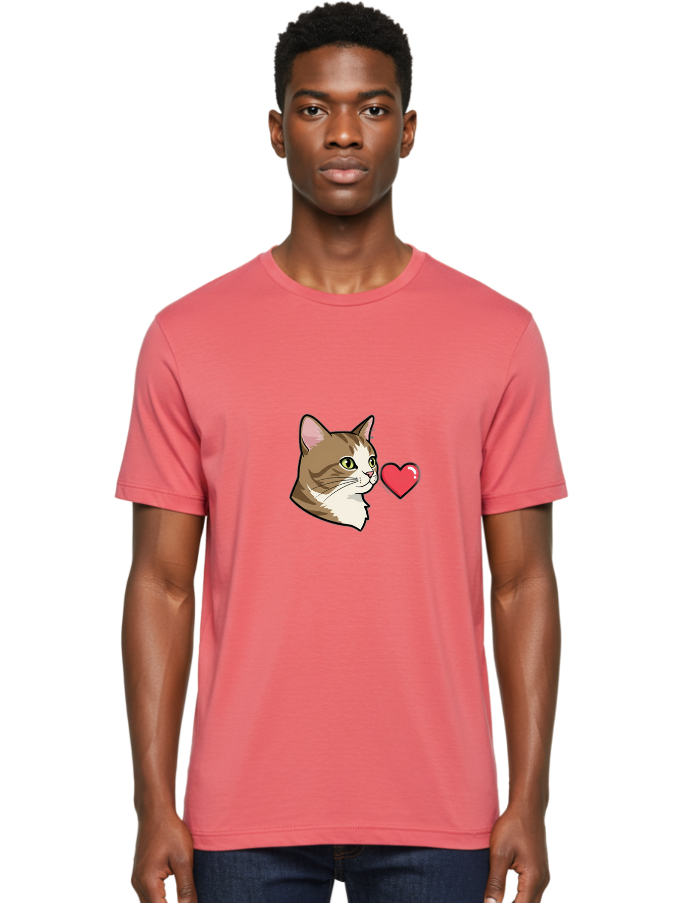Cat-And-Heart Men'S Graphic Tee, 100% Cotton, Comfortable Casual Summer Wear, Machine Washable, Vintage Camera, Old Camera, Antique Camera, Black Camera, Classic Photography, Photography Equipment, Nostalgic Device, Film Camera, Camera Art Bah701 17