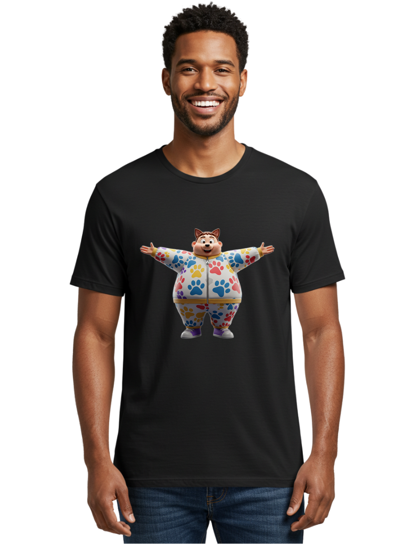Cat-Ears-Character Men'S Graphic Tee, 100% Cotton, Comfortable Casual Summer Wear, Machine Washable, Vintage Camera, Old Camera, Antique Camera, Black Camera, Classic Photography, Photography Equipment, Nostalgic Device, Film Camera, Bah702 25