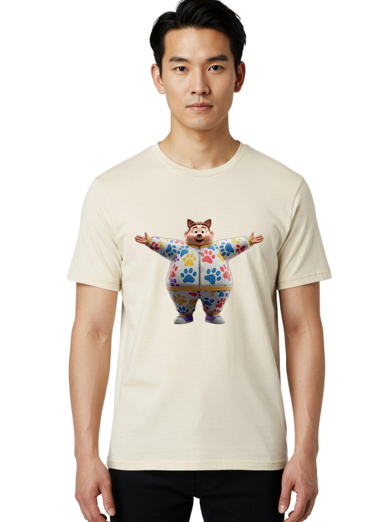 Cat-Ears-Character Men'S Graphic Tee, 100% Cotton, Comfortable Casual Summer Wear, Machine Washable, Vintage Camera, Old Camera, Antique Camera, Black Camera, Classic Photography, Photography Equipment, Nostalgic Device, Film Camera, Bah702 22