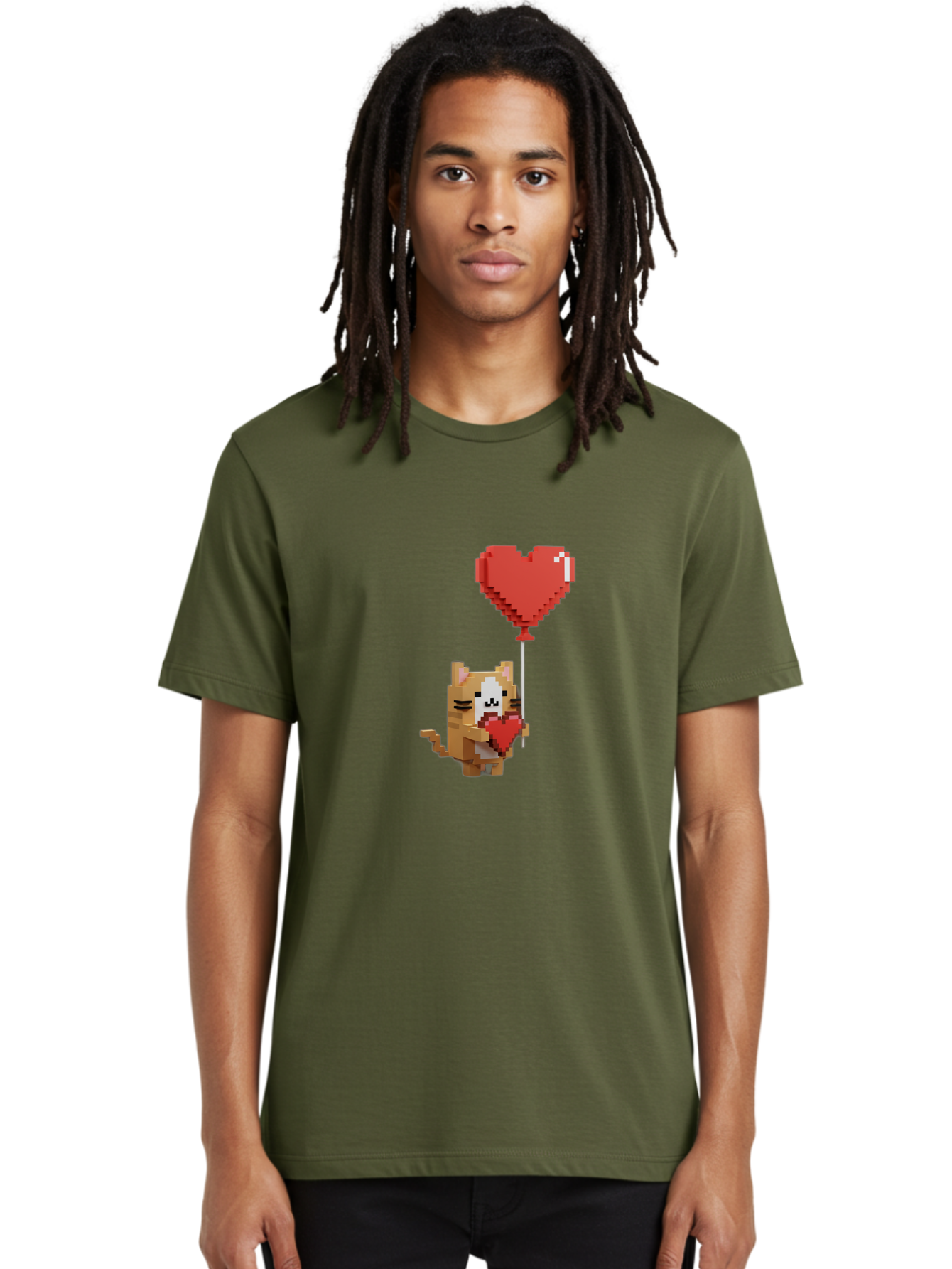Cat-Hugging-Heart Men'S Graphic Tee, 100% Cotton, Comfortable Casual Summer Wear, Machine Washable, Vintage Camera, Old Camera, Antique Camera, Black Camera, Classic Photography, Photography Equipment, Nostalgic Device, Film Camera, Camera Art Bah705 27