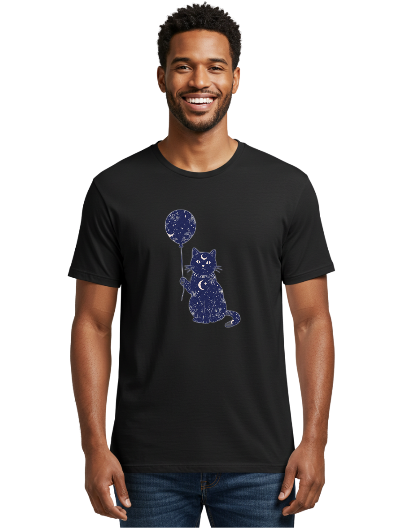 Cat-With-Galaxy-Balloon Men'S Graphic Tee, 100% Cotton, Comfortable Casual Summer Wear, Machine Washable, Vintage Camera, Old Camera, Antique Camera, Black Camera, Classic Photography, Photography Equipment, Nostalgic Device, Film Camera, Bah707 19