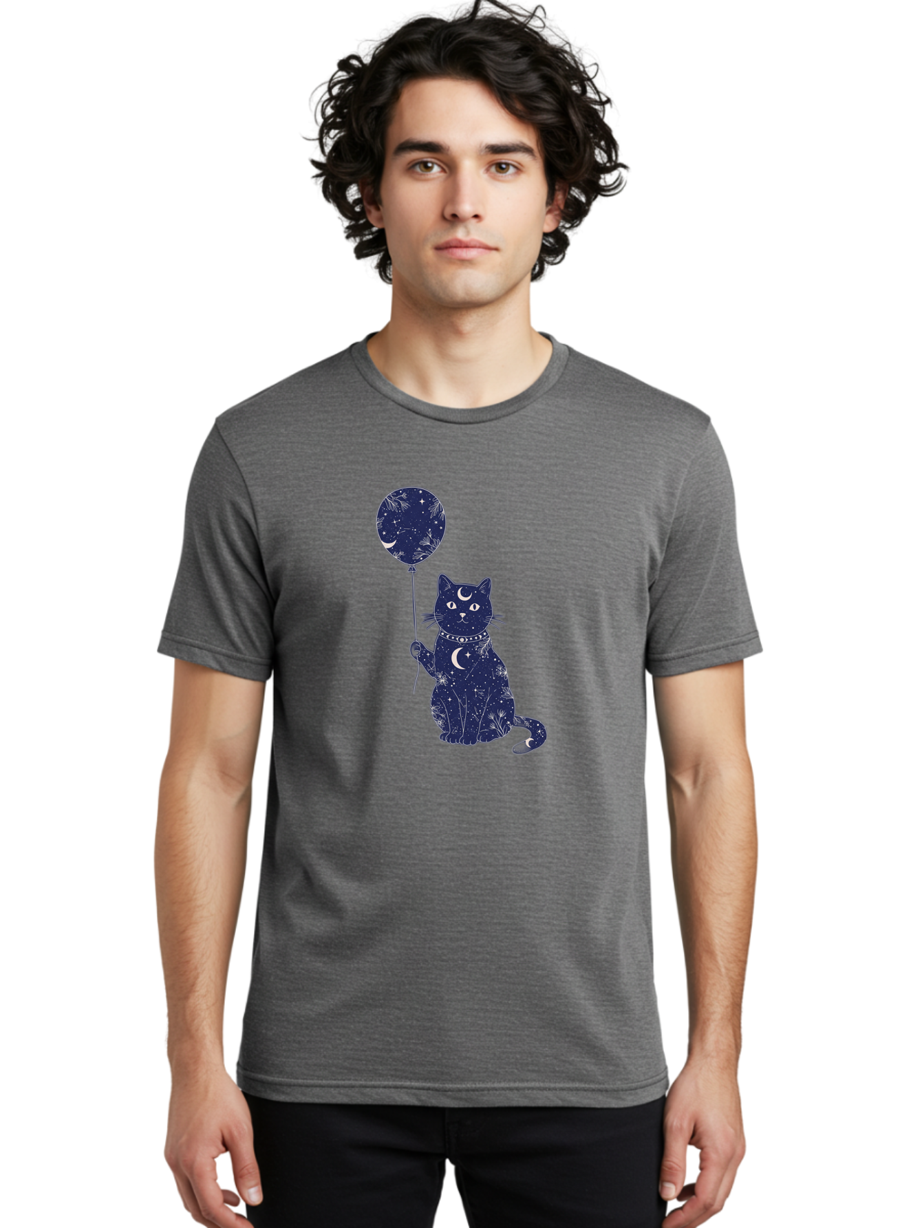 Cat-With-Galaxy-Balloon Men'S Graphic Tee, 100% Cotton, Comfortable Casual Summer Wear, Machine Washable, Vintage Camera, Old Camera, Antique Camera, Black Camera, Classic Photography, Photography Equipment, Nostalgic Device, Film Camera, Bah707 26