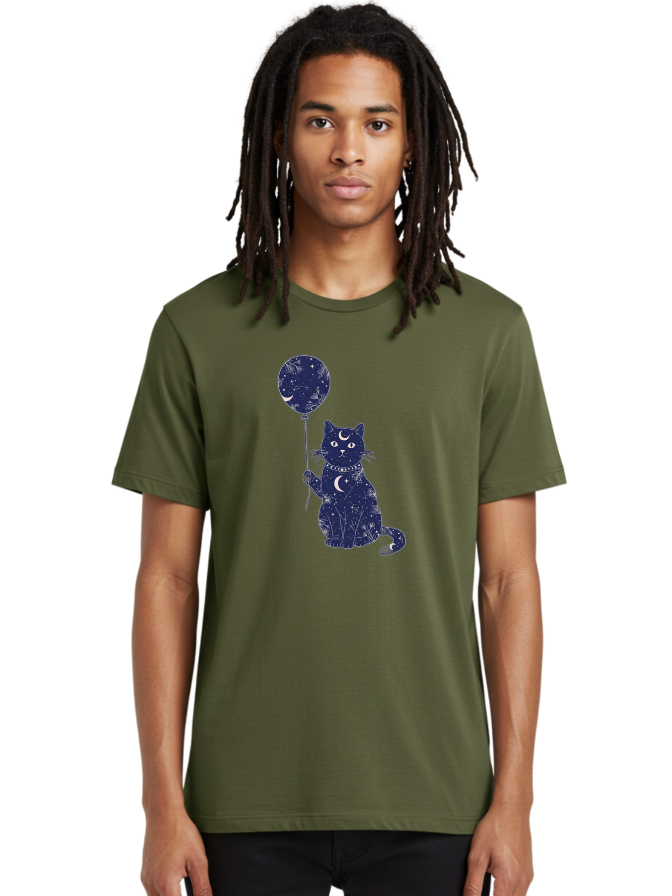Cat-With-Galaxy-Balloon Men'S Graphic Tee, 100% Cotton, Comfortable Casual Summer Wear, Machine Washable, Vintage Camera, Old Camera, Antique Camera, Black Camera, Classic Photography, Photography Equipment, Nostalgic Device, Film Camera, Bah707 24