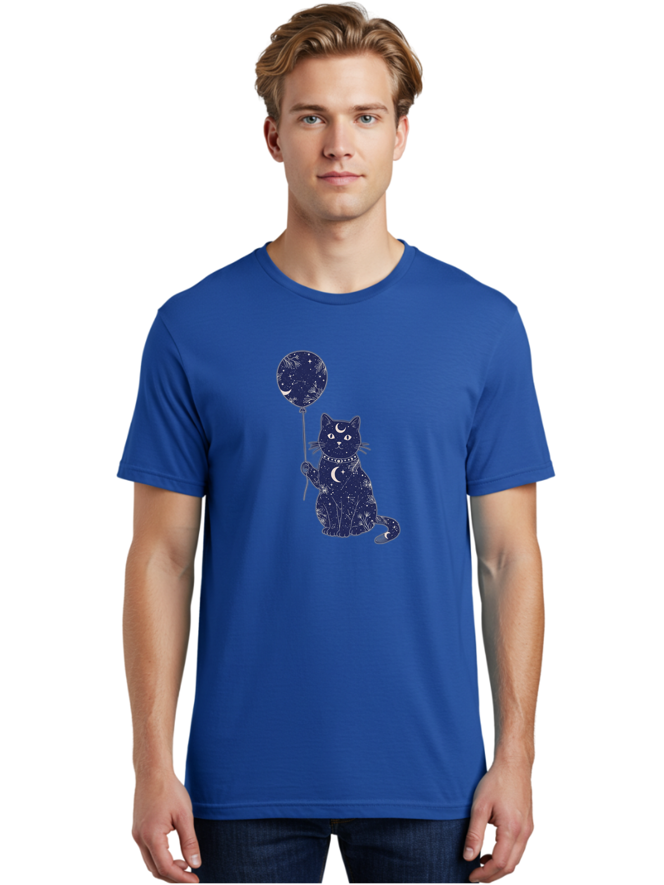 Cat-With-Galaxy-Balloon Men'S Graphic Tee, 100% Cotton, Comfortable Casual Summer Wear, Machine Washable, Vintage Camera, Old Camera, Antique Camera, Black Camera, Classic Photography, Photography Equipment, Nostalgic Device, Film Camera, Bah707 22
