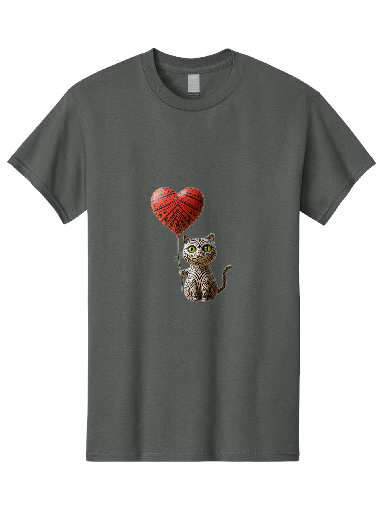 Cat-With-Heart-Balloon-1 Men'S Graphic Tee, 100% Cotton, Comfortable Casual Summer Wear, Machine Washable, Vintage Camera, Old Camera, Antique Camera, Black Camera, Classic Photography, Photography Equipment, Nostalgic Device, Film Camera, Bah708 9