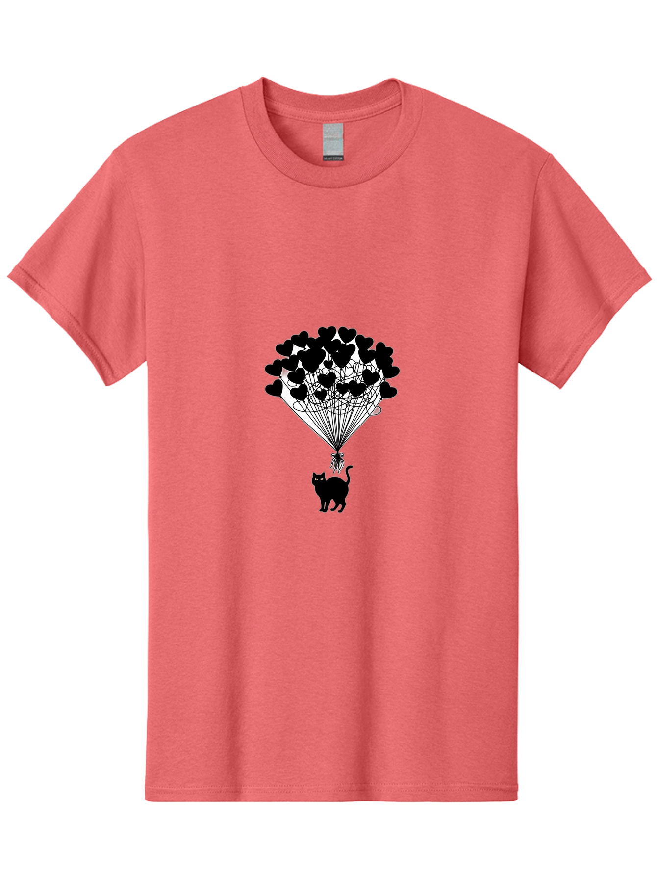 Cat-With-Heart-Balloon-2 Men'S Graphic Tee, 100% Cotton, Comfortable Casual Summer Wear, Machine Washable, Vintage Camera, Old Camera, Antique Camera, Black Camera, Classic Photography, Photography Equipment, Nostalgic Device, Film Camera, Bah709 10