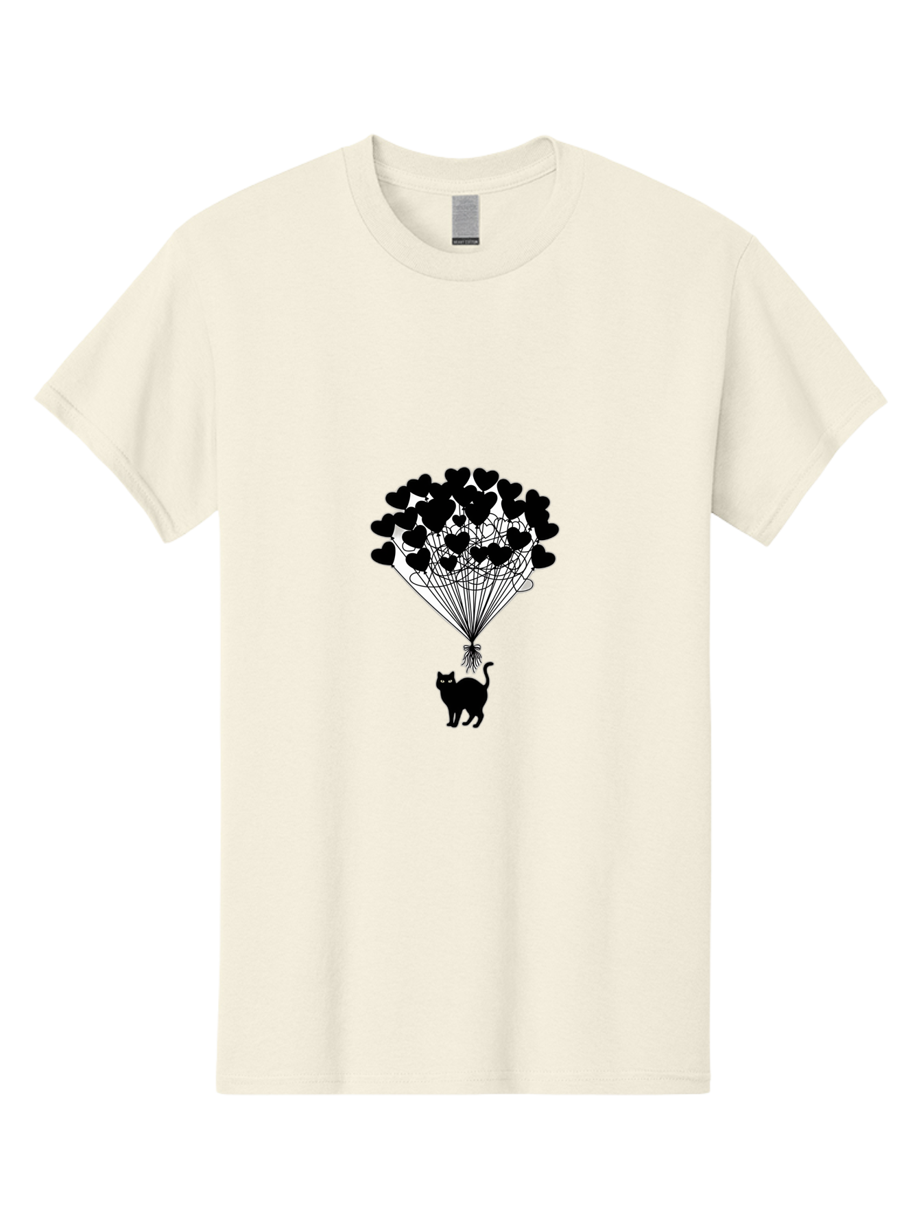 Cat-With-Heart-Balloon-2 Men'S Graphic Tee, 100% Cotton, Comfortable Casual Summer Wear, Machine Washable, Vintage Camera, Old Camera, Antique Camera, Black Camera, Classic Photography, Photography Equipment, Nostalgic Device, Film Camera, Bah709 6