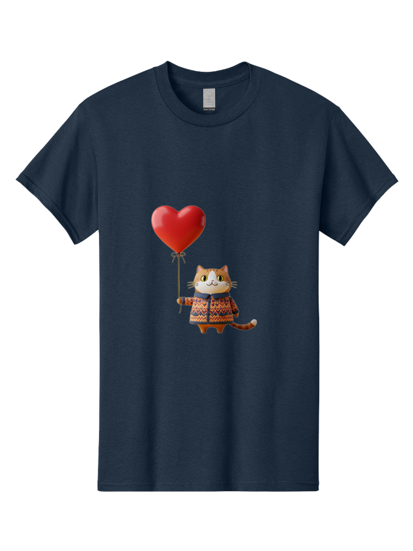 Cat-With-Heart-Balloon-3 Men'S Graphic Tee, 100% Cotton, Comfortable Casual Summer Wear, Machine Washable, Vintage Camera, Old Camera, Antique Camera, Black Camera, Classic Photography, Photography Equipment, Nostalgic Device, Film Camera, Bah710 12