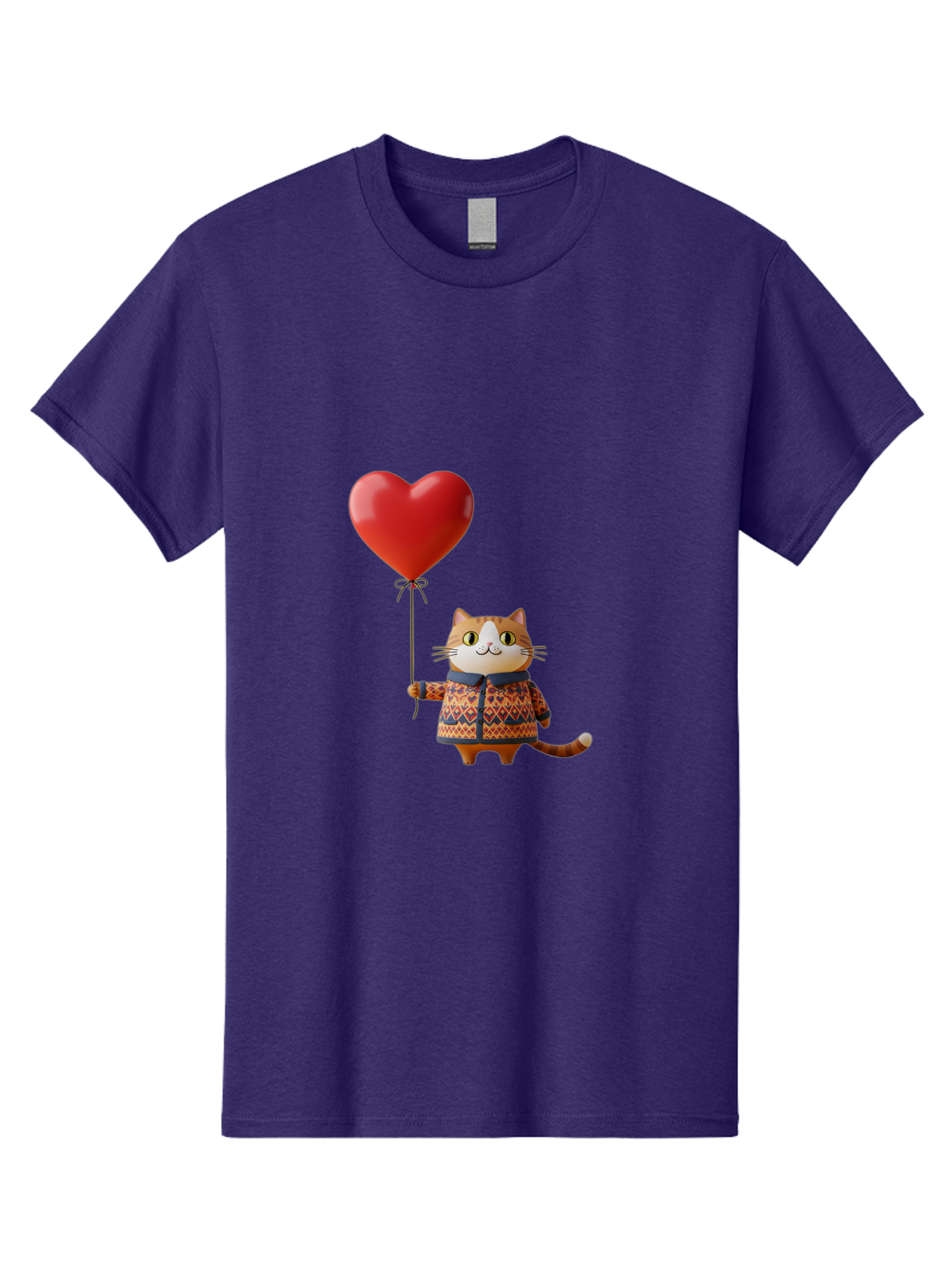 Cat-With-Heart-Balloon-3 Men'S Graphic Tee, 100% Cotton, Comfortable Casual Summer Wear, Machine Washable, Vintage Camera, Old Camera, Antique Camera, Black Camera, Classic Photography, Photography Equipment, Nostalgic Device, Film Camera, Bah710 4