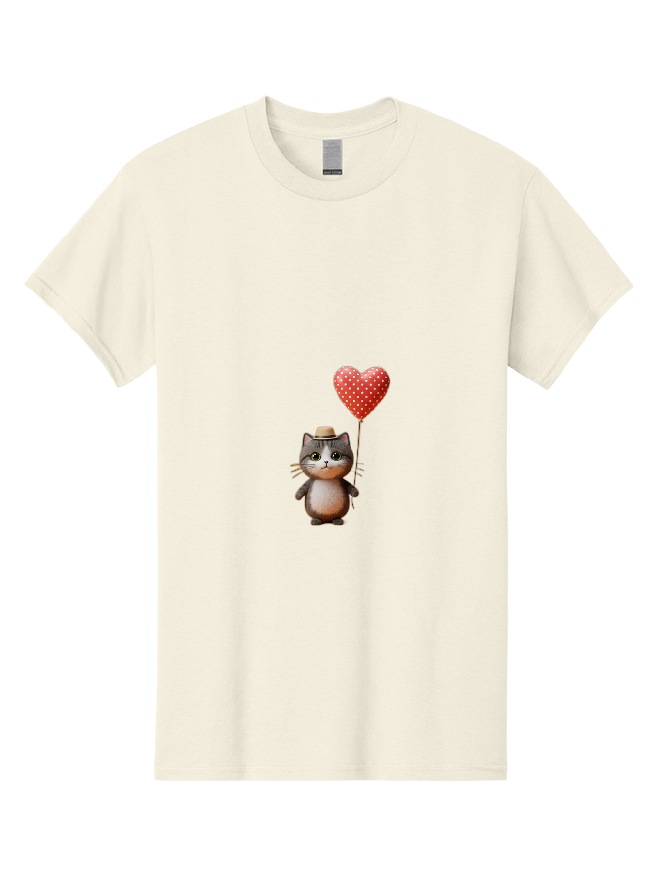 Cat-With-Heart-Balloon-4 Men'S Graphic Tee, 100% Cotton, Comfortable Casual Summer Wear, Machine Washable, Vintage Camera, Old Camera, Antique Camera, Black Camera, Classic Photography, Photography Equipment, Nostalgic Device, Film Camera, Bah711 7