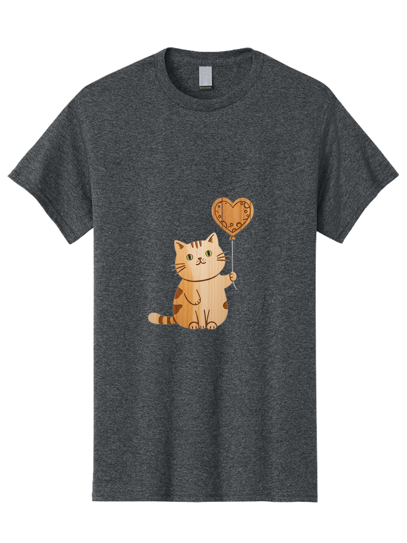 Cat-With-Heart-Balloon Men'S Graphic Tee, 100% Cotton, Comfortable Casual Summer Wear, Machine Washable, Vintage Camera, Old Camera, Antique Camera, Black Camera, Classic Photography, Photography Equipment, Nostalgic Device, Film Camera, Bah712 5