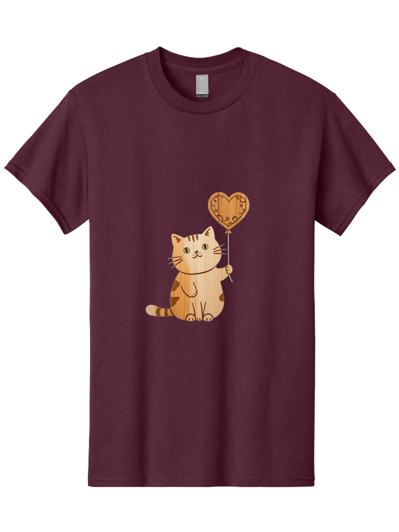 Cat-With-Heart-Balloon Men'S Graphic Tee, 100% Cotton, Comfortable Casual Summer Wear, Machine Washable, Vintage Camera, Old Camera, Antique Camera, Black Camera, Classic Photography, Photography Equipment, Nostalgic Device, Film Camera, Bah712 7