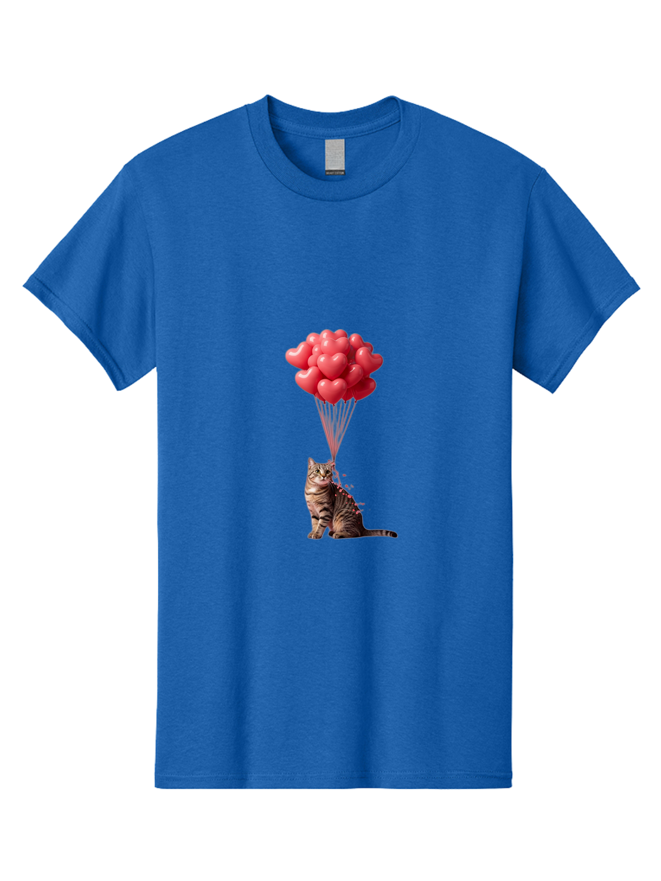 Cat-With-Heart-Balloons-1 Men'S Graphic Tee, 100% Cotton, Comfortable Casual Summer Wear, Machine Washable, Vintage Camera, Old Camera, Antique Camera, Black Camera, Classic Photography, Photography Equipment, Nostalgic Device, Film Camera, Bah713 14