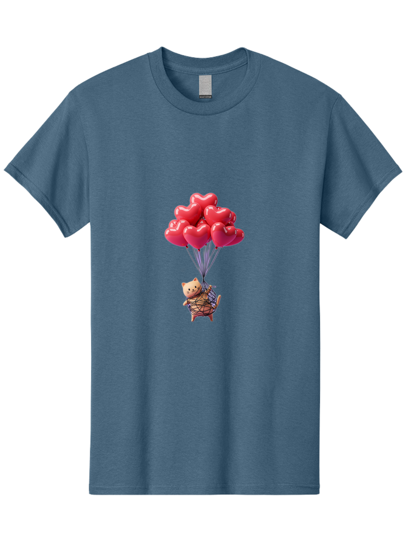 Cat-With-Heart-Balloons Men'S Graphic Tee, 100% Cotton, Comfortable Casual Summer Wear, Machine Washable, Vintage Camera, Old Camera, Antique Camera, Black Camera, Classic Photography, Photography Equipment, Nostalgic Device, Film Camera, Bah715 4
