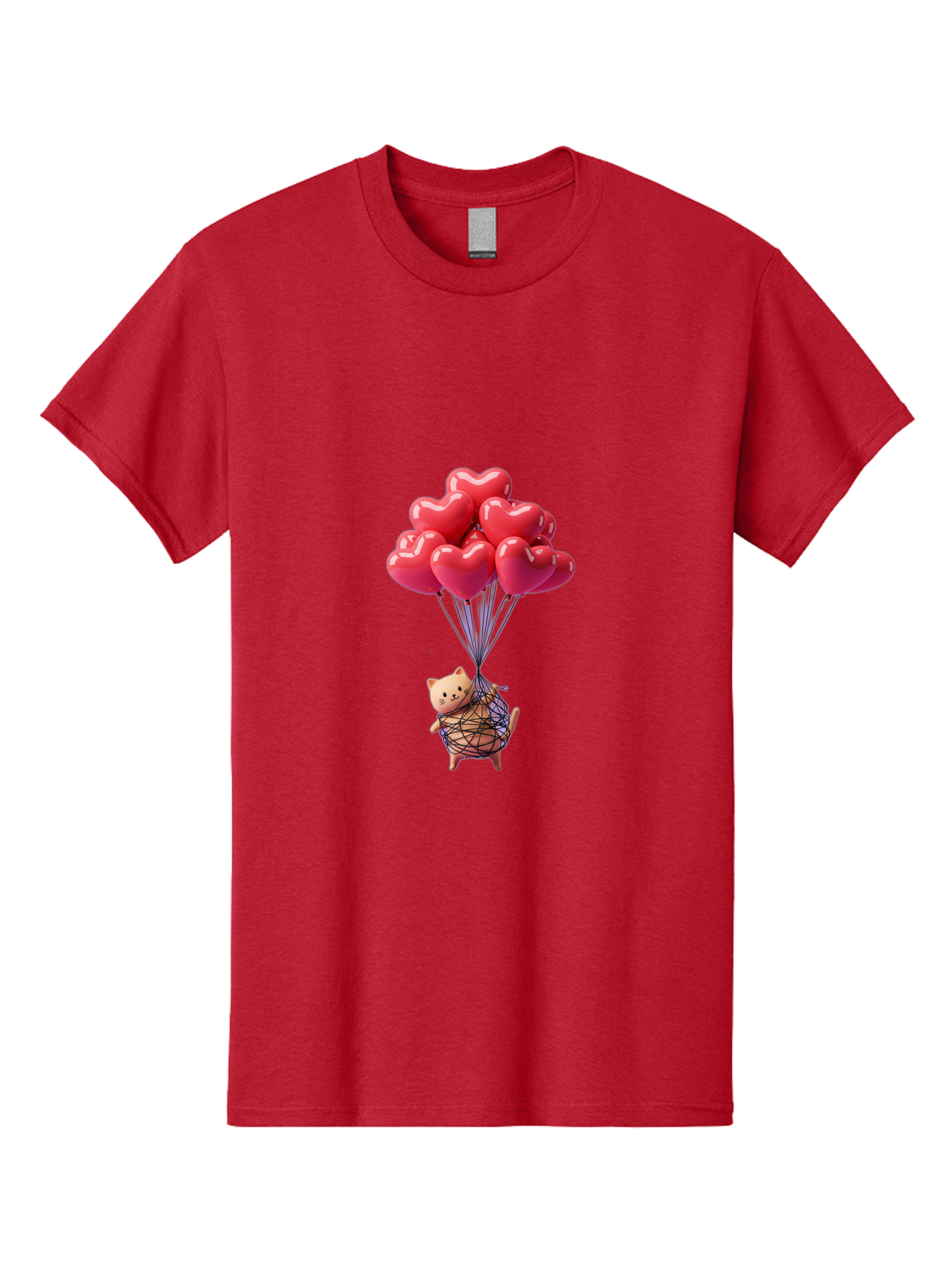 Cat-With-Heart-Balloons Men'S Graphic Tee, 100% Cotton, Comfortable Casual Summer Wear, Machine Washable, Vintage Camera, Old Camera, Antique Camera, Black Camera, Classic Photography, Photography Equipment, Nostalgic Device, Film Camera, Bah715 10
