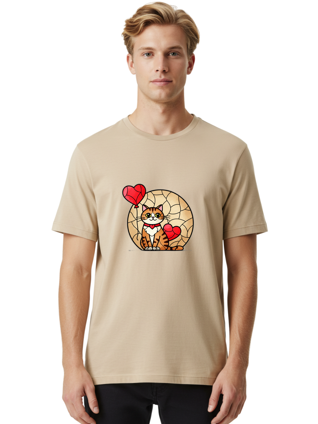 Cat-With-Hearts Men'S Graphic Tee, 100% Cotton, Comfortable Casual Summer Wear, Machine Washable, Vintage Camera, Old Camera, Antique Camera, Black Camera, Classic Photography, Photography Equipment, Nostalgic Device, Film Camera, Camera Art Bah718 16