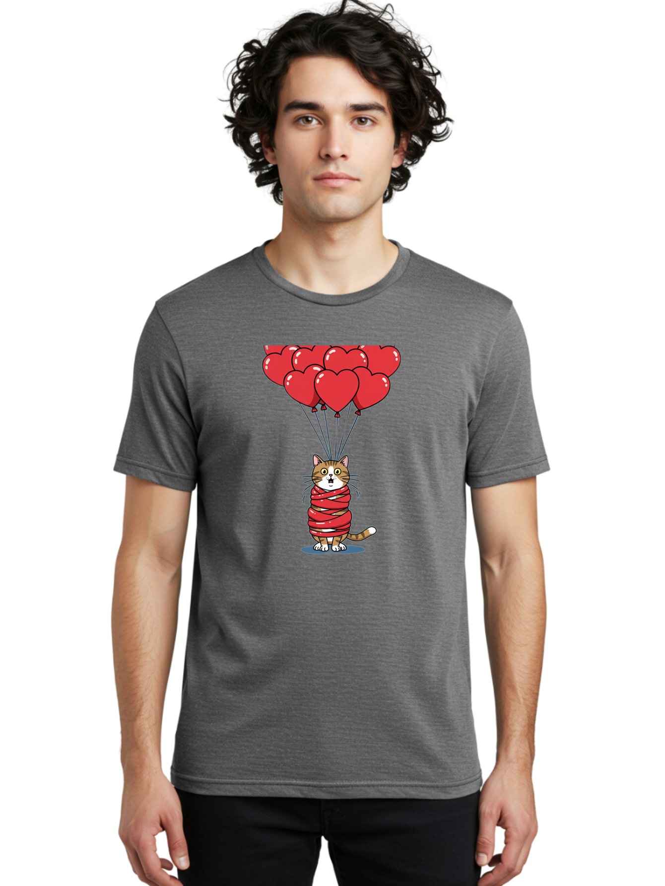 Cat-With-Red-Balloons Men'S Graphic Tee, 100% Cotton, Comfortable Casual Summer Wear, Machine Washable, Vintage Camera, Old Camera, Antique Camera, Black Camera, Classic Photography, Photography Equipment, Nostalgic Device, Film Camera, Bah719 29