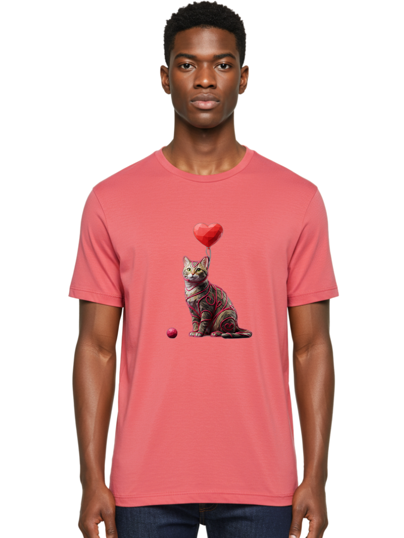 Cat-With-Red-Heart-Balloon Men'S Graphic Tee, 100% Cotton, Comfortable Casual Summer Wear, Machine Washable, Vintage Camera, Old Camera, Antique Camera, Black Camera, Classic Photography, Photography Equipment, Nostalgic Device, Film Camera, Bah720 26