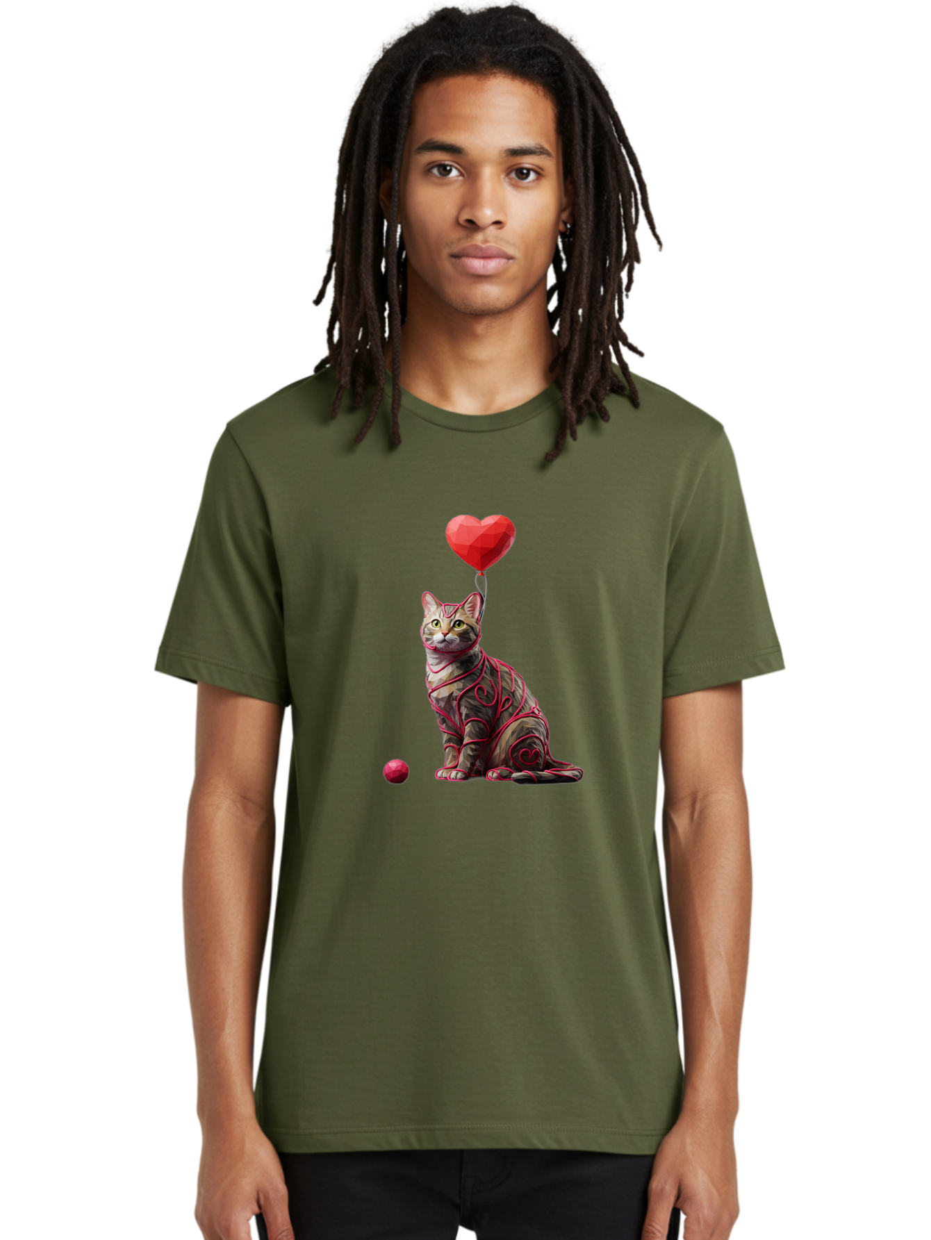 Cat-With-Red-Heart-Balloon Men'S Graphic Tee, 100% Cotton, Comfortable Casual Summer Wear, Machine Washable, Vintage Camera, Old Camera, Antique Camera, Black Camera, Classic Photography, Photography Equipment, Nostalgic Device, Film Camera, Bah720 23