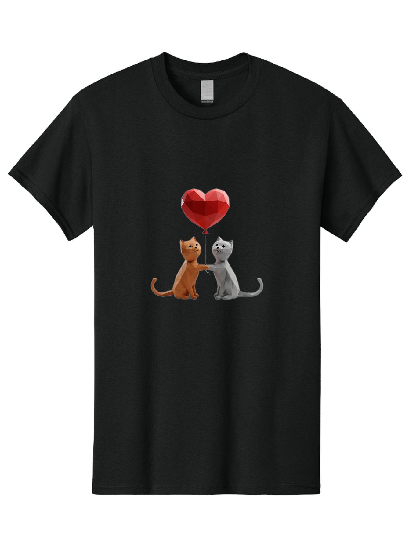 Cats-Holding-Heart-Balloon Men'S Graphic Tee, 100% Cotton, Comfortable Casual Summer Wear, Machine Washable, Vintage Camera, Old Camera, Antique Camera, Black Camera, Classic Photography, Photography Equipment, Nostalgic Device, Film Camera, Bah721 12