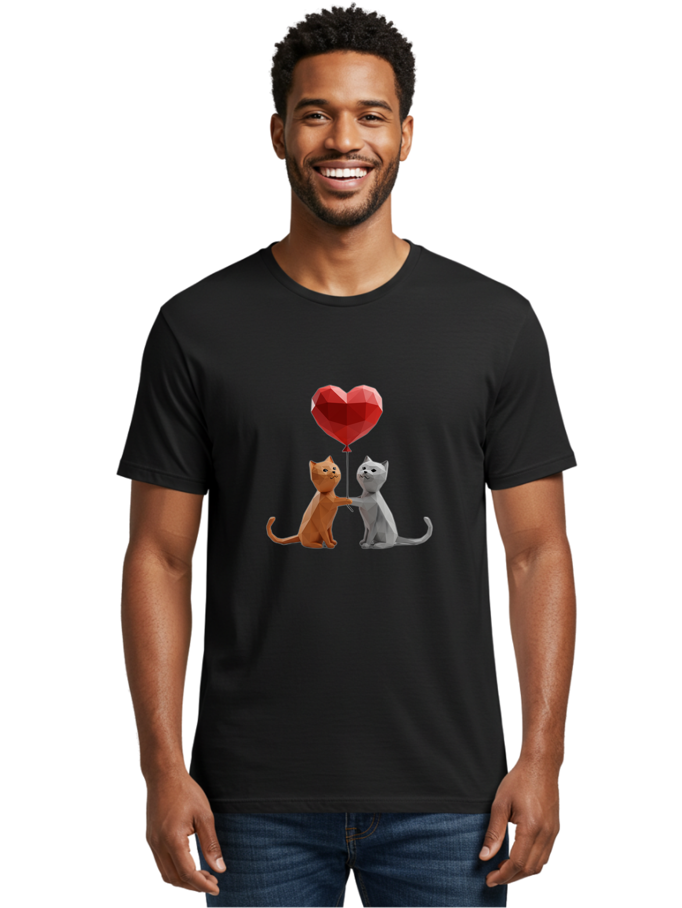 Cats-Holding-Heart-Balloon Men'S Graphic Tee, 100% Cotton, Comfortable Casual Summer Wear, Machine Washable, Vintage Camera, Old Camera, Antique Camera, Black Camera, Classic Photography, Photography Equipment, Nostalgic Device, Film Camera, Bah721 27