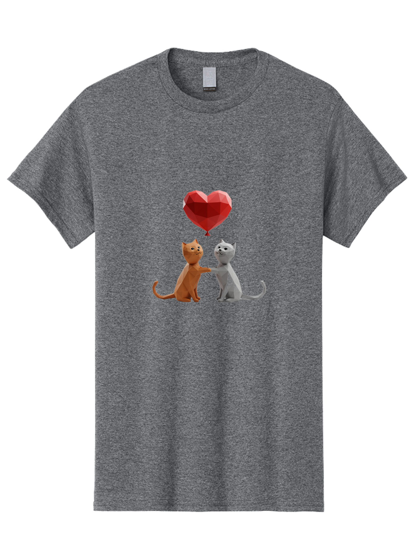 Cats-Holding-Heart-Balloon Men'S Graphic Tee, 100% Cotton, Comfortable Casual Summer Wear, Machine Washable, Vintage Camera, Old Camera, Antique Camera, Black Camera, Classic Photography, Photography Equipment, Nostalgic Device, Film Camera, Bah721 2