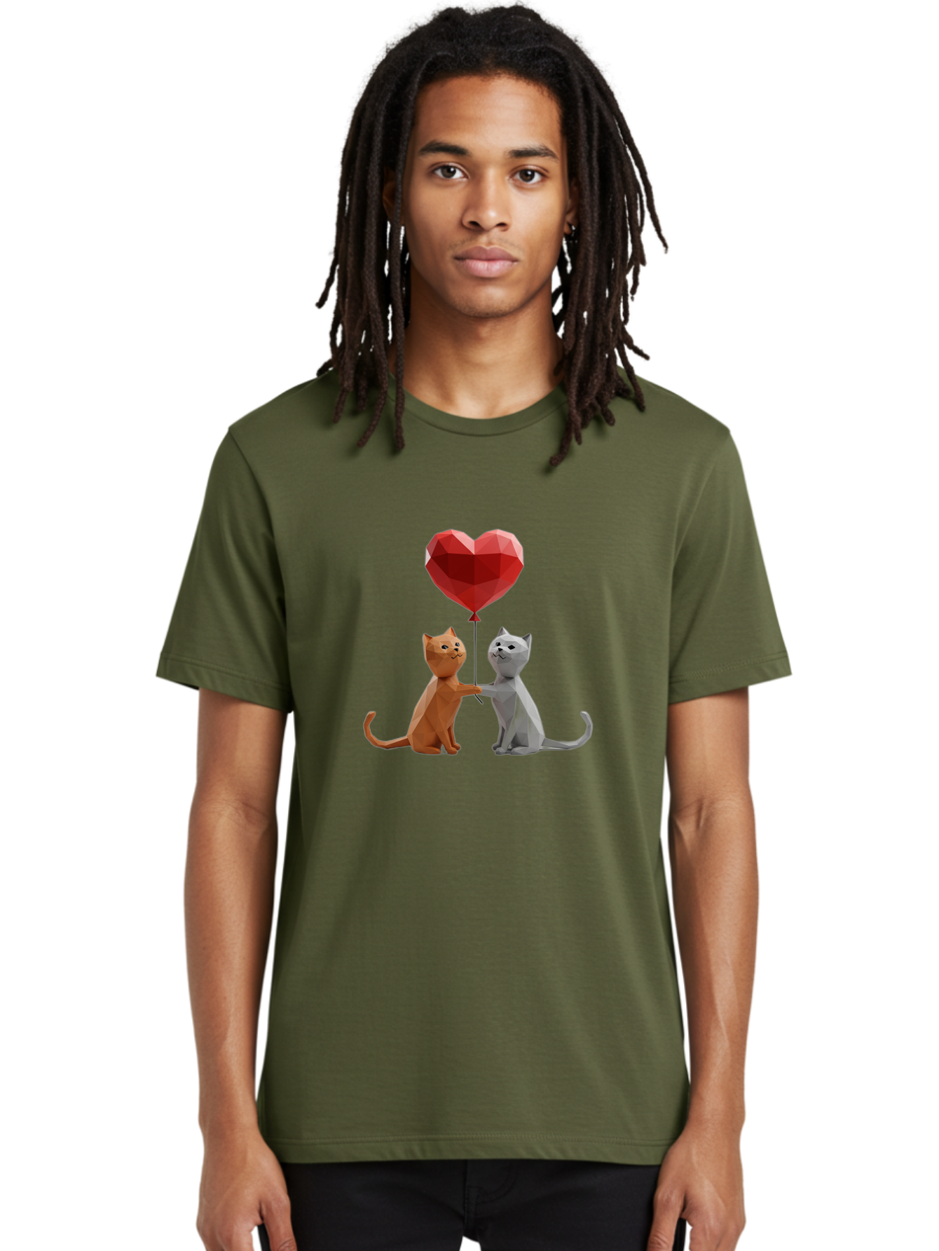 Cats-Holding-Heart-Balloon Men'S Graphic Tee, 100% Cotton, Comfortable Casual Summer Wear, Machine Washable, Vintage Camera, Old Camera, Antique Camera, Black Camera, Classic Photography, Photography Equipment, Nostalgic Device, Film Camera, Bah721 22