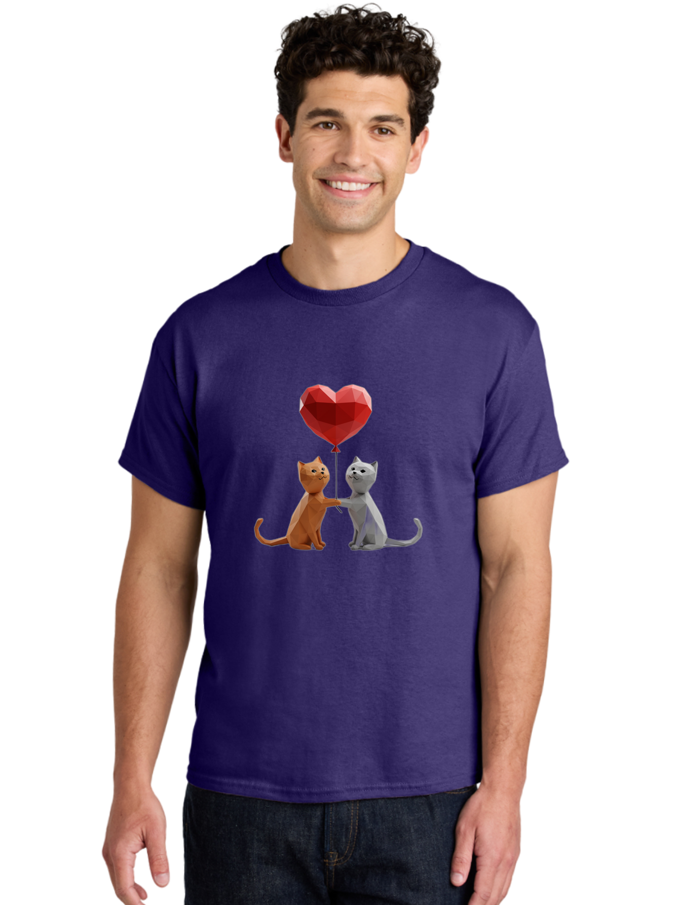 Cats-Holding-Heart-Balloon Men'S Graphic Tee, 100% Cotton, Comfortable Casual Summer Wear, Machine Washable, Vintage Camera, Old Camera, Antique Camera, Black Camera, Classic Photography, Photography Equipment, Nostalgic Device, Film Camera, Bah721 16