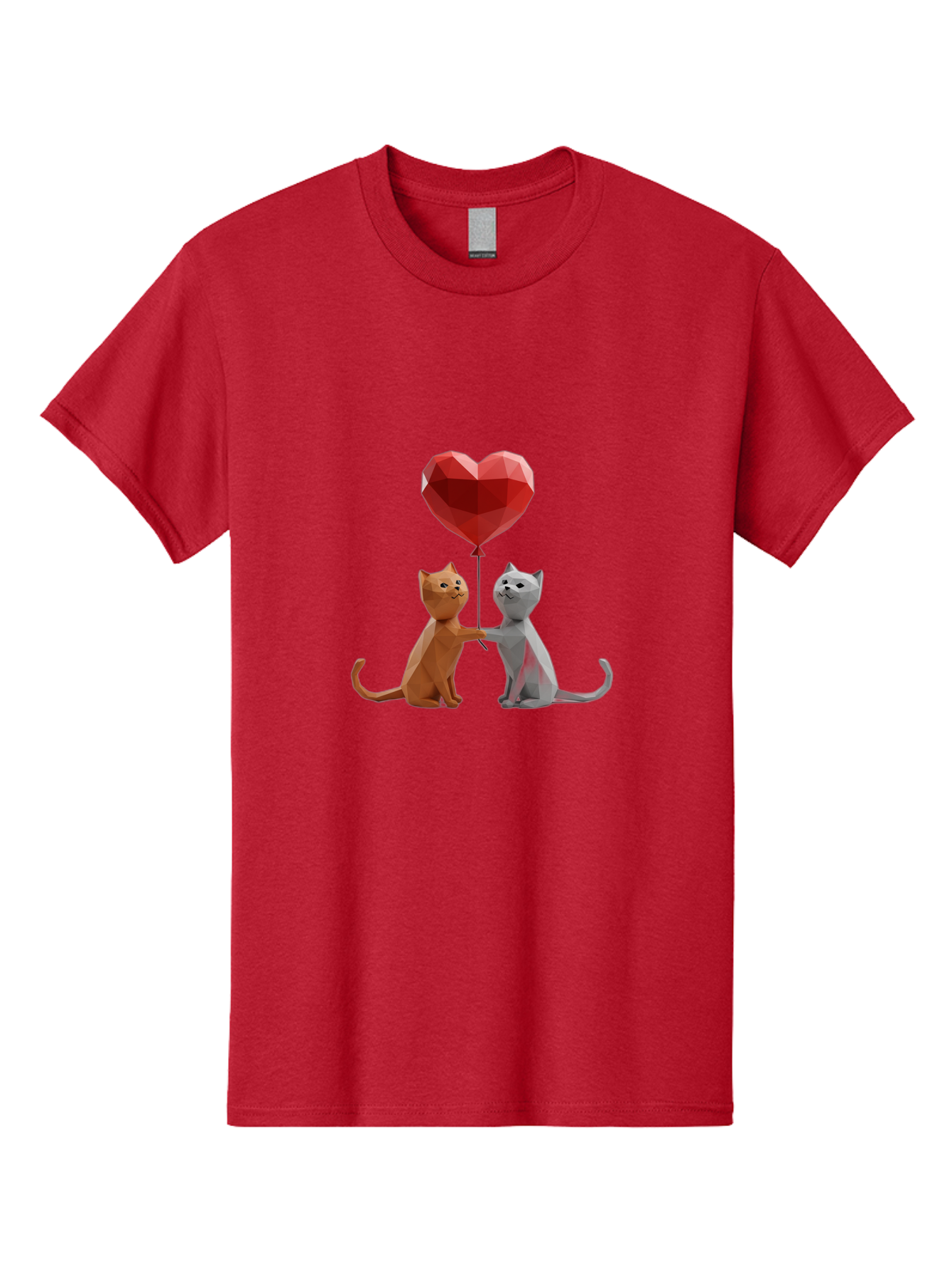 Cats-Holding-Heart-Balloon Men'S Graphic Tee, 100% Cotton, Comfortable Casual Summer Wear, Machine Washable, Vintage Camera, Old Camera, Antique Camera, Black Camera, Classic Photography, Photography Equipment, Nostalgic Device, Film Camera, Bah721 6