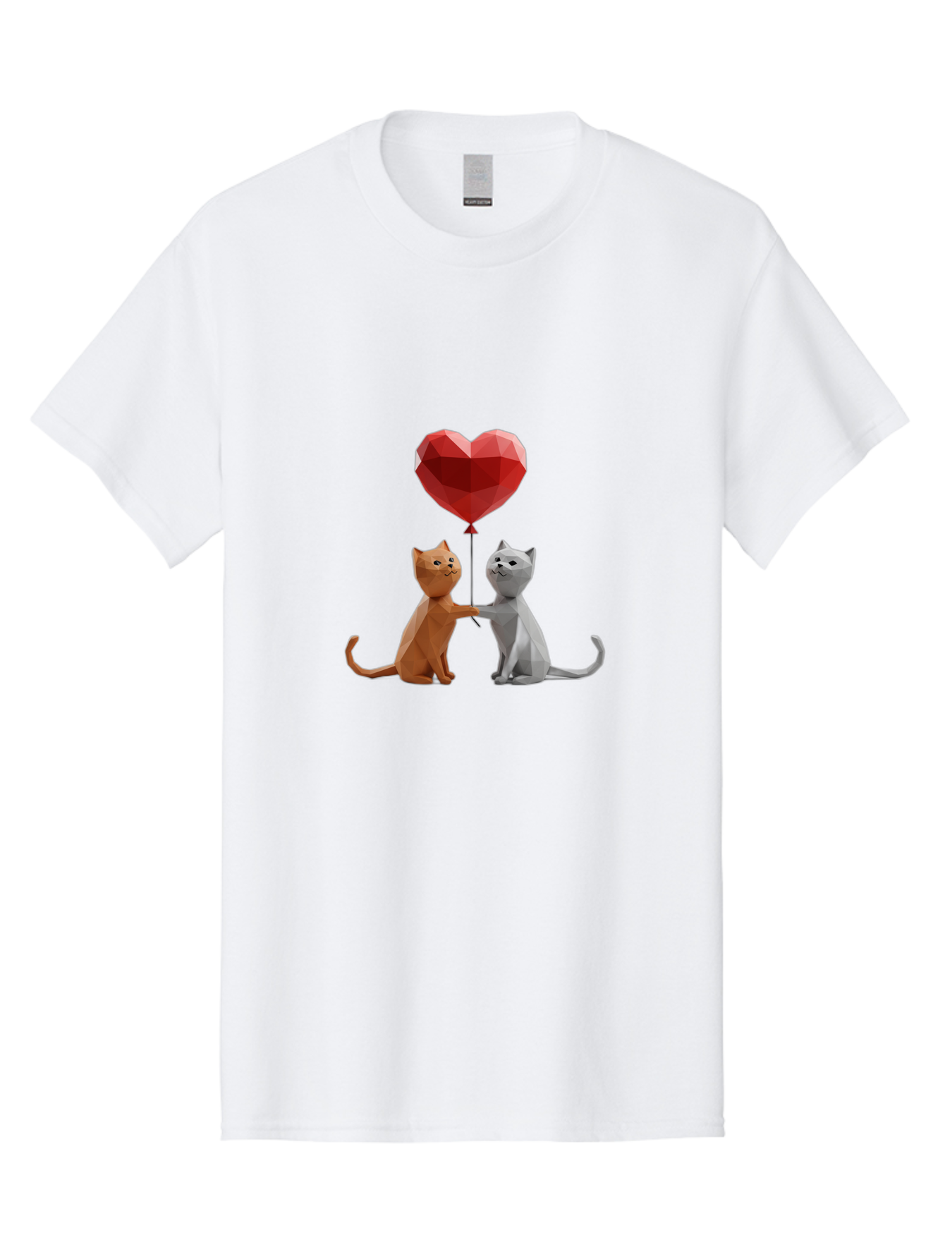 Cats-Holding-Heart-Balloon Men'S Graphic Tee, 100% Cotton, Comfortable Casual Summer Wear, Machine Washable, Vintage Camera, Old Camera, Antique Camera, Black Camera, Classic Photography, Photography Equipment, Nostalgic Device, Film Camera, Bah721 3