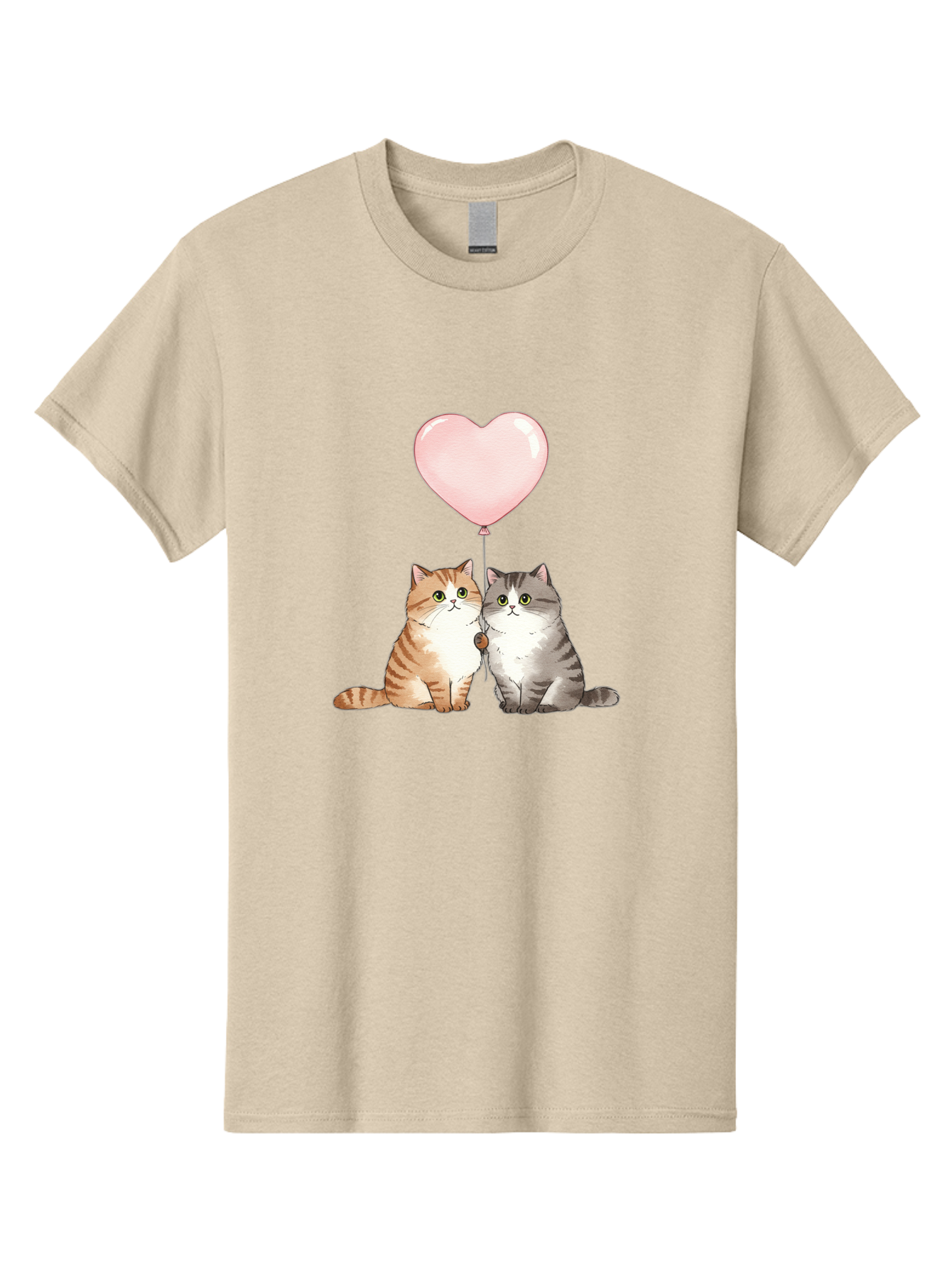Cats-With-Heart-Balloon-2 Men'S Graphic Tee, 100% Cotton, Comfortable Casual Summer Wear, Machine Washable, Vintage Camera, Old Camera, Antique Camera, Black Camera, Classic Photography, Photography Equipment, Nostalgic Device, Film Camera, Bah723 15