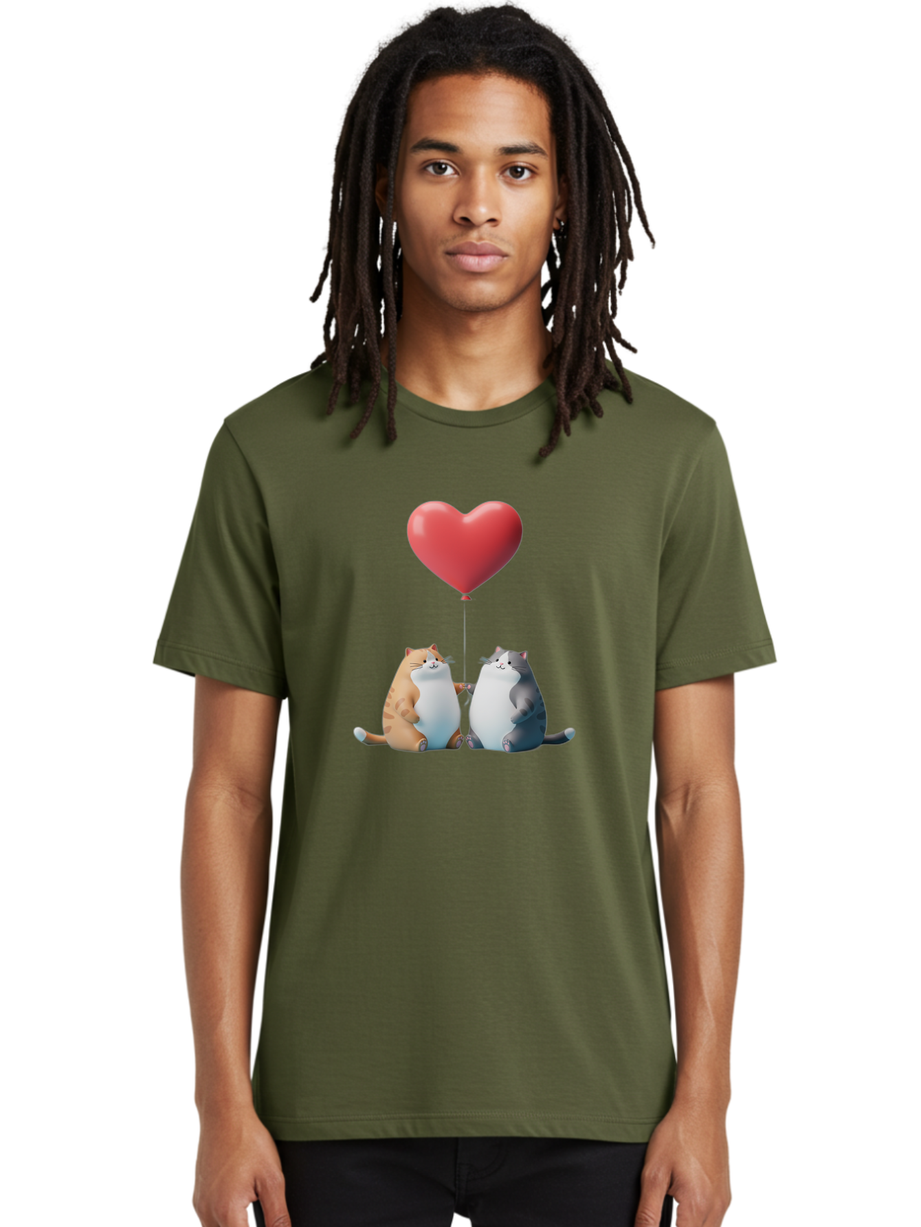 Cats-With-Heart-Balloon Men'S Graphic Tee, 100% Cotton, Comfortable Casual Summer Wear, Machine Washable, Vintage Camera, Old Camera, Antique Camera, Black Camera, Classic Photography, Photography Equipment, Nostalgic Device, Film Camera, Bah724 23