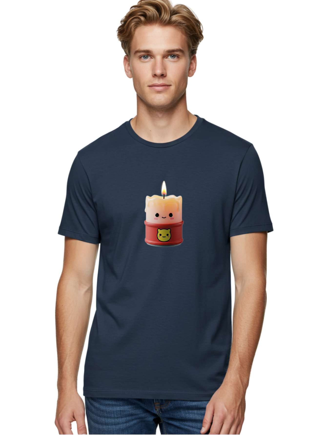Cute-Cat-Candle Men'S Graphic Tee, 100% Cotton, Comfortable Casual Summer Wear, Machine Washable, Vintage Camera, Old Camera, Antique Camera, Black Camera, Classic Photography, Photography Equipment, Nostalgic Device, Film Camera, Camera Art Bah882 24
