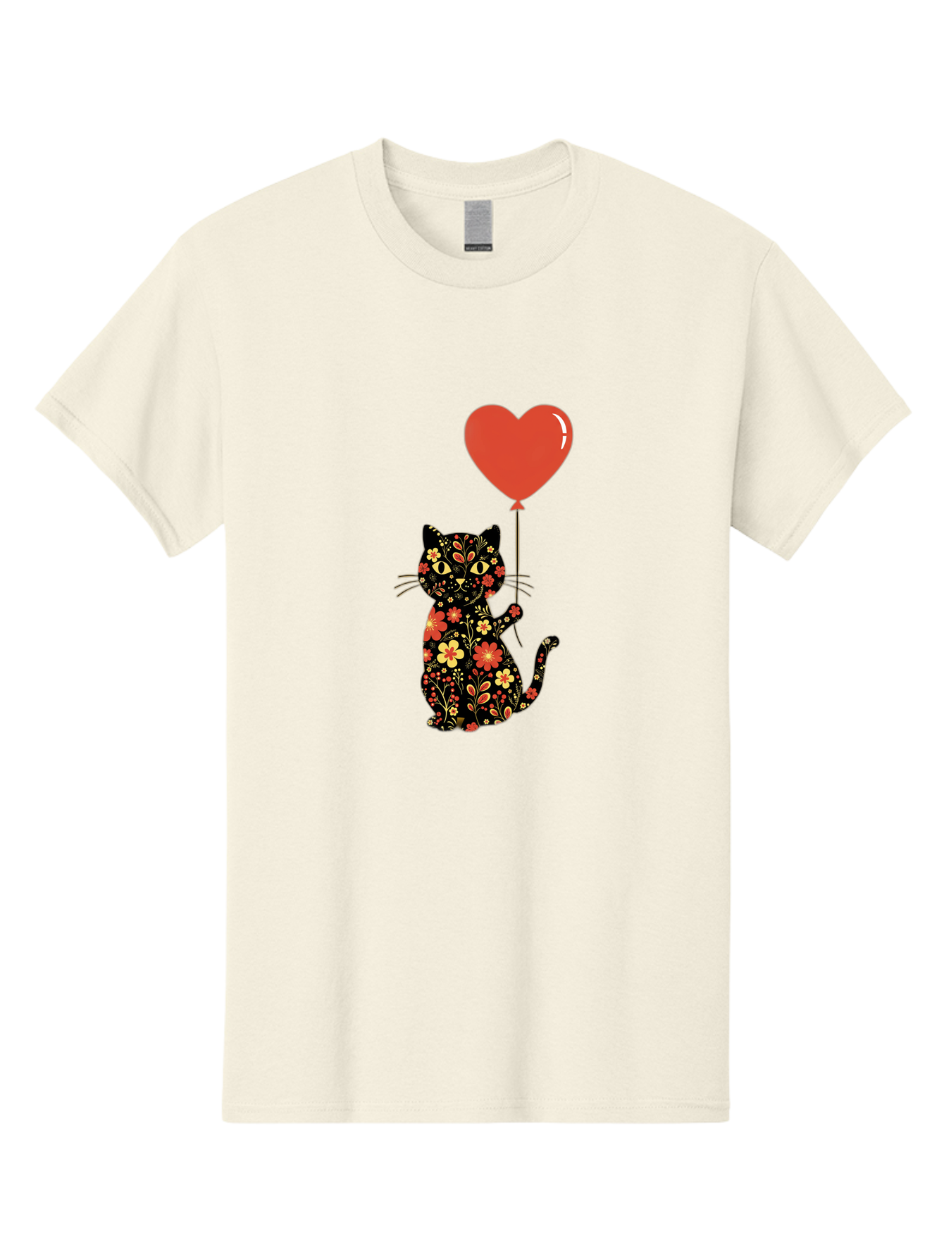Floral-Cat-Heart-Balloon-1 Men'S Graphic Tee, 100% Cotton, Comfortable Casual Summer Wear, Machine Washable, Vintage Camera, Old Camera, Antique Camera, Black Camera, Classic Photography, Photography Equipment, Nostalgic Device, Film Camera, Bah996 10