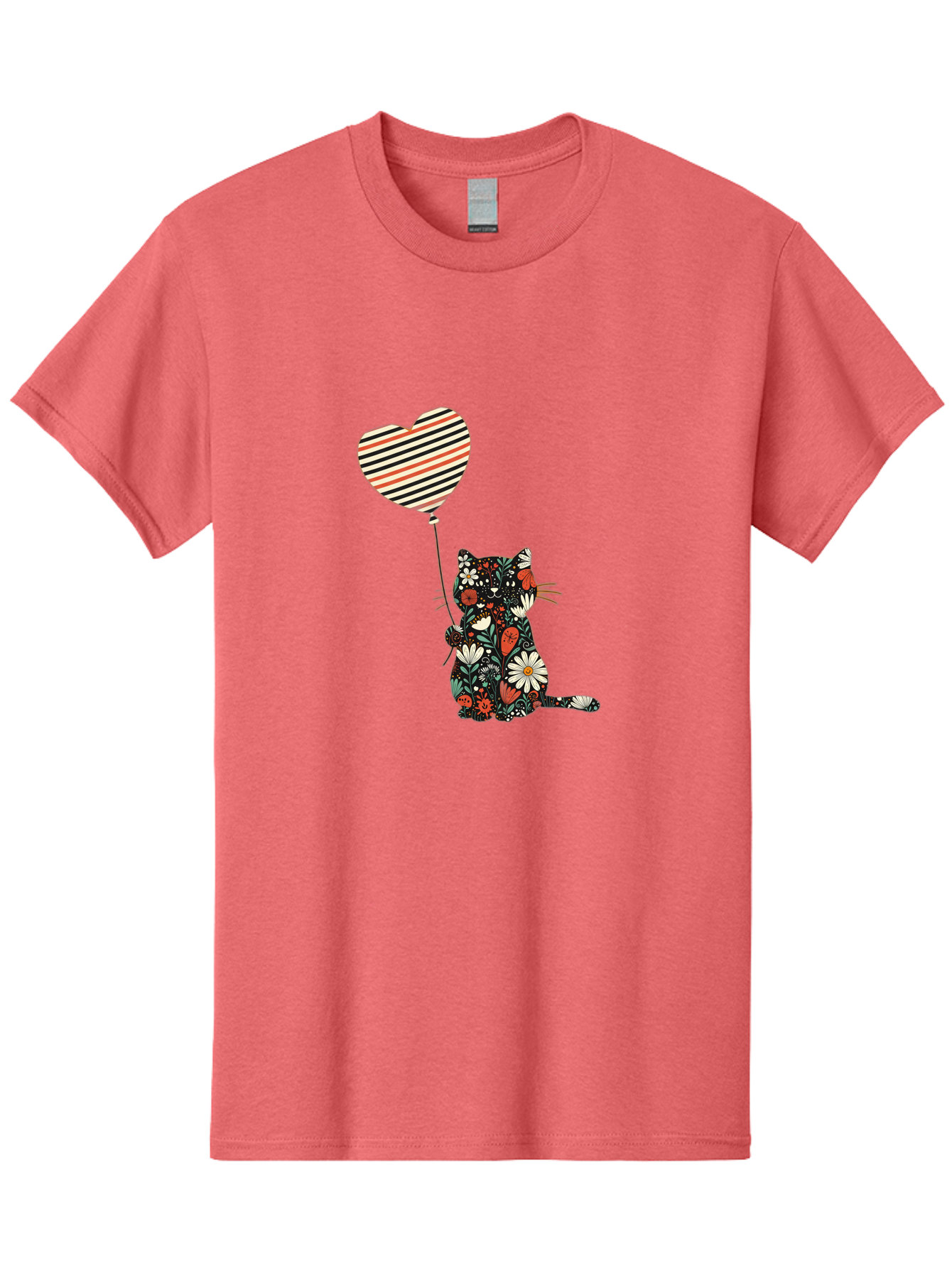 Floral-Cat-Heart-Balloon Men'S Graphic Tee, 100% Cotton, Comfortable Casual Summer Wear, Machine Washable, Vintage Camera, Old Camera, Antique Camera, Black Camera, Classic Photography, Photography Equipment, Nostalgic Device, Film Camera, Bah997 7