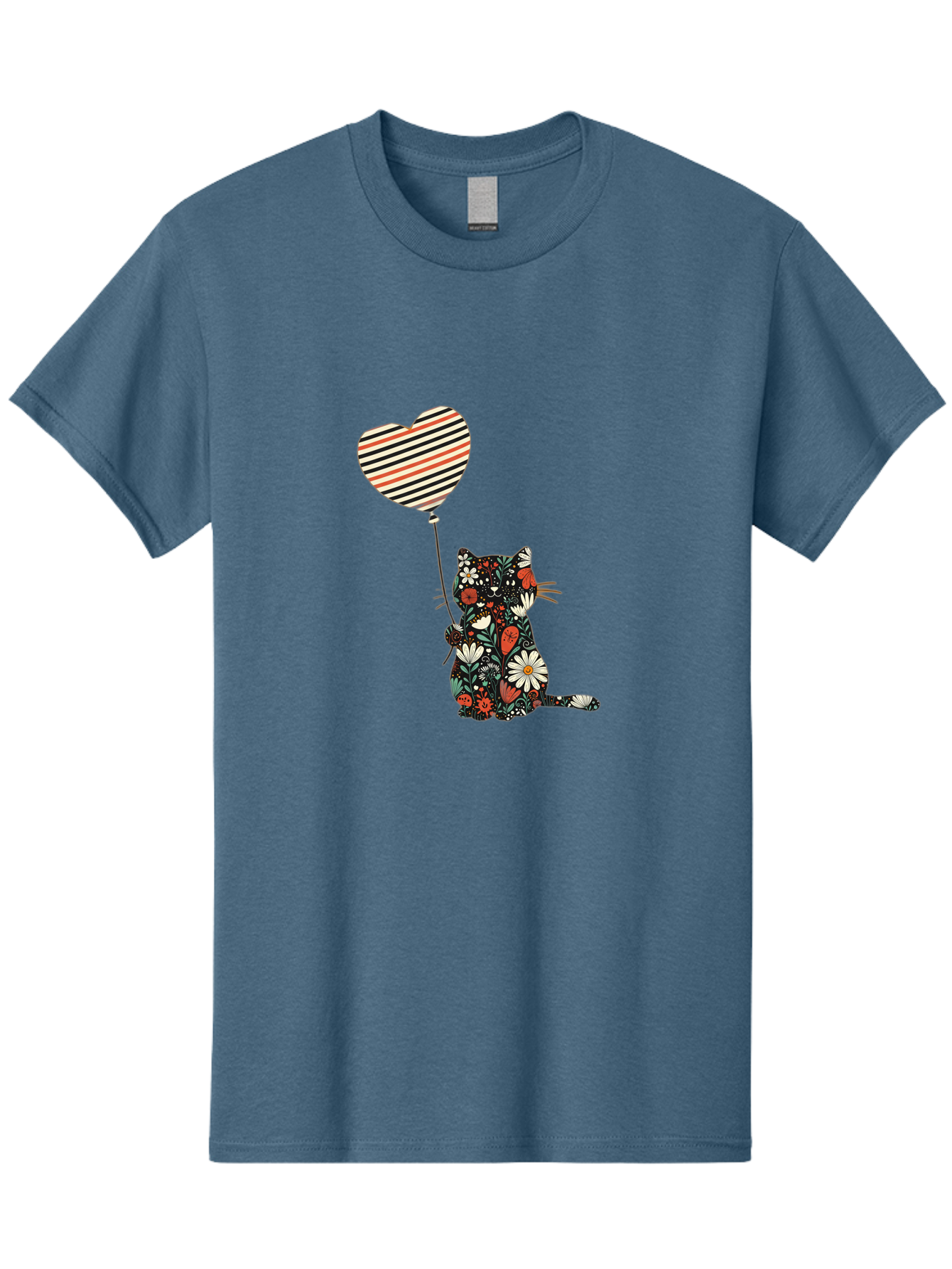 Floral-Cat-Heart-Balloon Men'S Graphic Tee, 100% Cotton, Comfortable Casual Summer Wear, Machine Washable, Vintage Camera, Old Camera, Antique Camera, Black Camera, Classic Photography, Photography Equipment, Nostalgic Device, Film Camera, Bah997 8