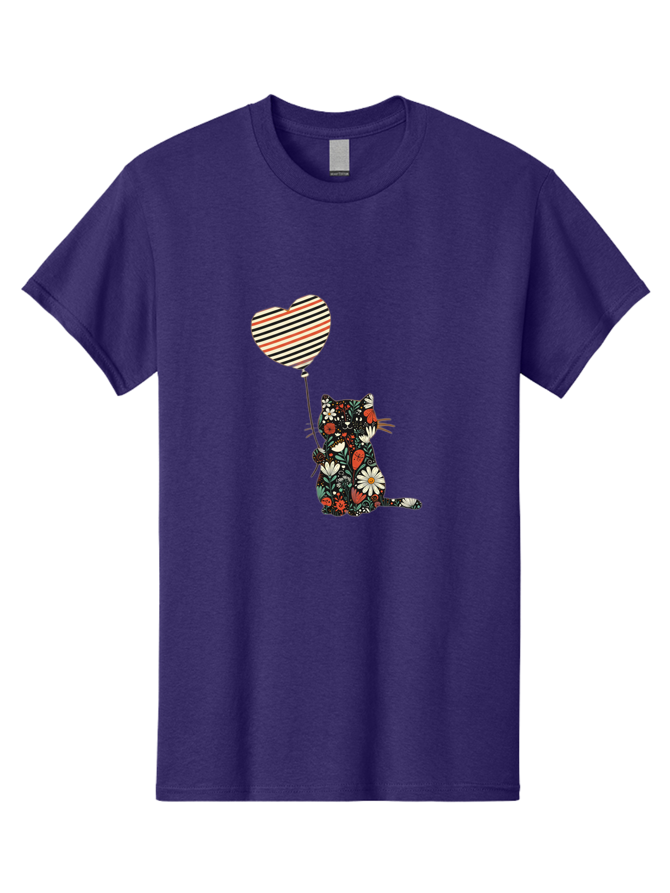 Floral-Cat-Heart-Balloon Men'S Graphic Tee, 100% Cotton, Comfortable Casual Summer Wear, Machine Washable, Vintage Camera, Old Camera, Antique Camera, Black Camera, Classic Photography, Photography Equipment, Nostalgic Device, Film Camera, Bah997 4