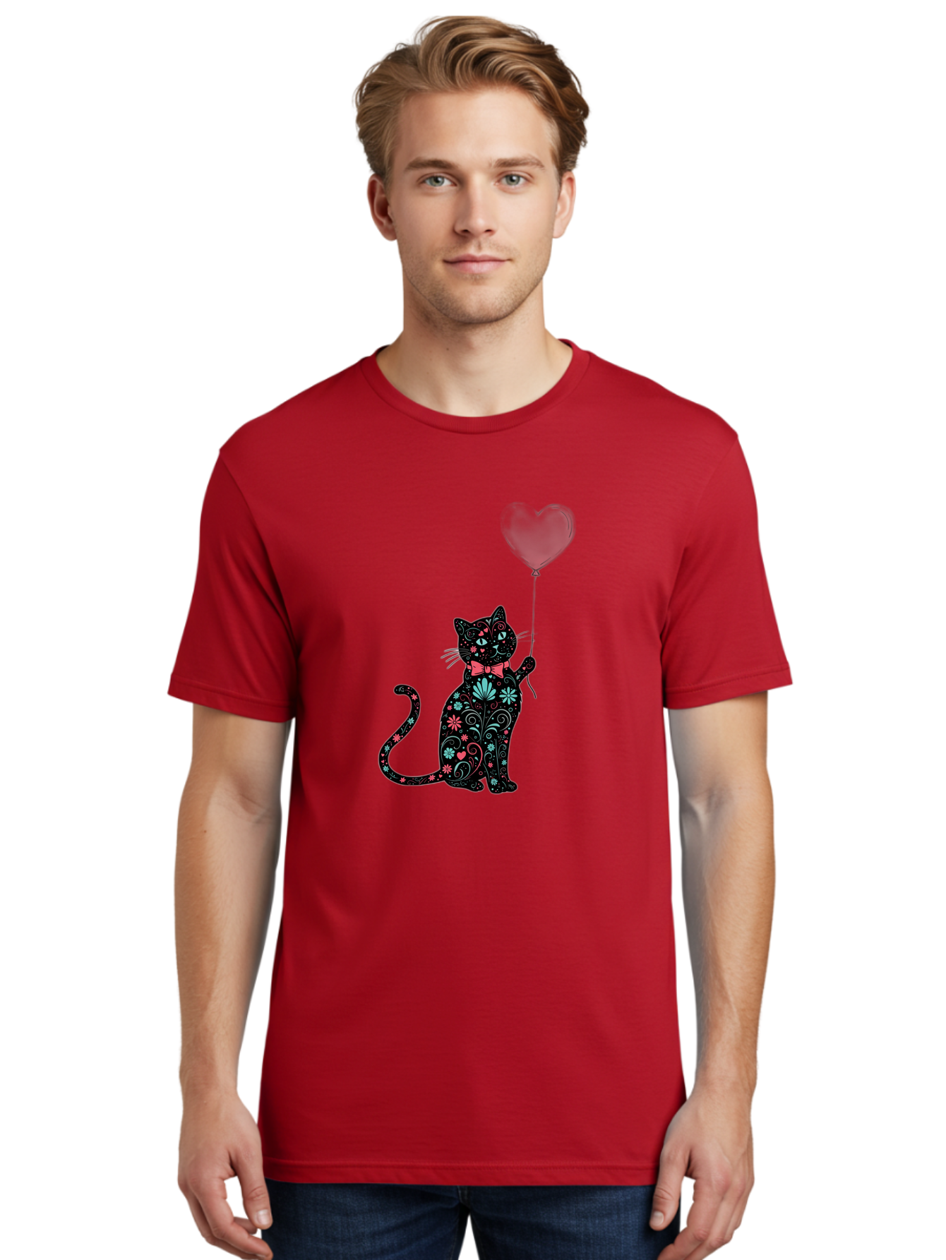 Floral-Cat Men'S Graphic Tee, 100% Cotton, Comfortable Casual Summer Wear, Machine Washable, Vintage Camera, Old Camera, Antique Camera, Black Camera, Classic Photography, Photography Equipment, Nostalgic Device, Film Camera, Camera Art Bah999 18