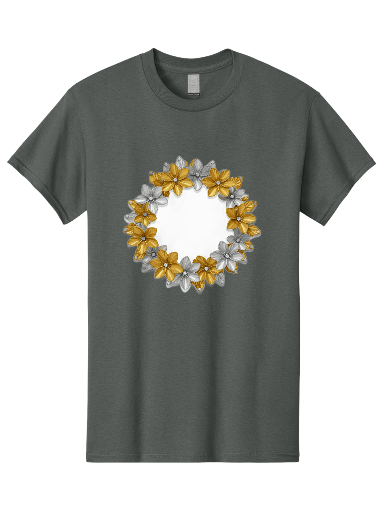 Gold-Silver-Flowers Men'S Graphic Tee, 100% Cotton, Comfortable Casual Summer Wear, Machine Washable, Vintage Camera, Old Camera, Antique Camera, Black Camera, Classic Photography, Photography Equipment, Nostalgic Device, Film Camera, Bai057 14
