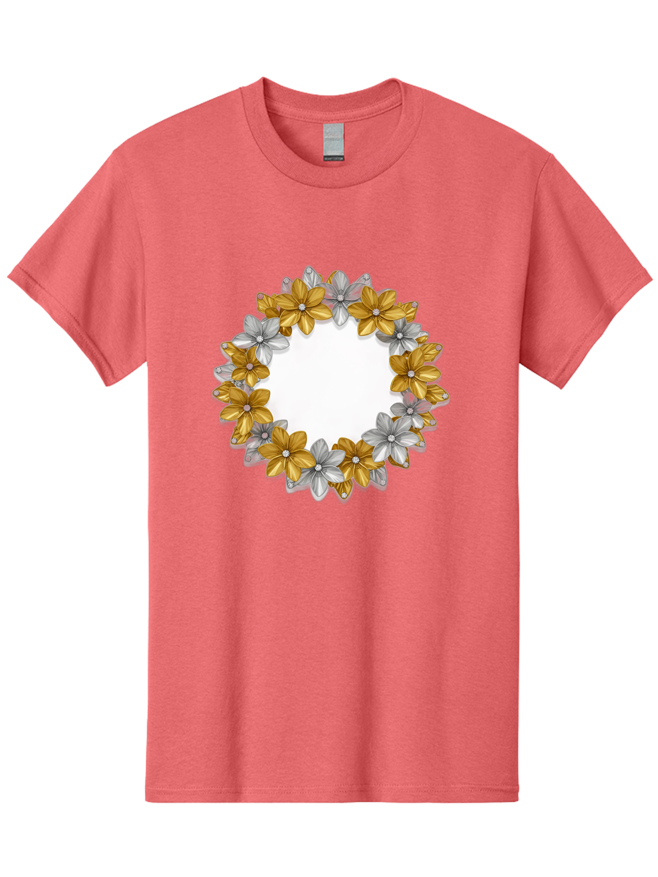 Gold-Silver-Flowers Men'S Graphic Tee, 100% Cotton, Comfortable Casual Summer Wear, Machine Washable, Vintage Camera, Old Camera, Antique Camera, Black Camera, Classic Photography, Photography Equipment, Nostalgic Device, Film Camera, Bai057 5