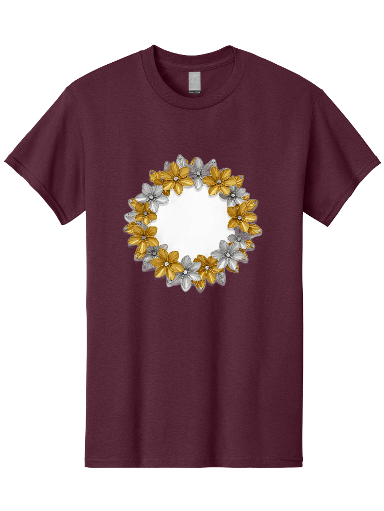 Gold-Silver-Flowers Men'S Graphic Tee, 100% Cotton, Comfortable Casual Summer Wear, Machine Washable, Vintage Camera, Old Camera, Antique Camera, Black Camera, Classic Photography, Photography Equipment, Nostalgic Device, Film Camera, Bai057 6