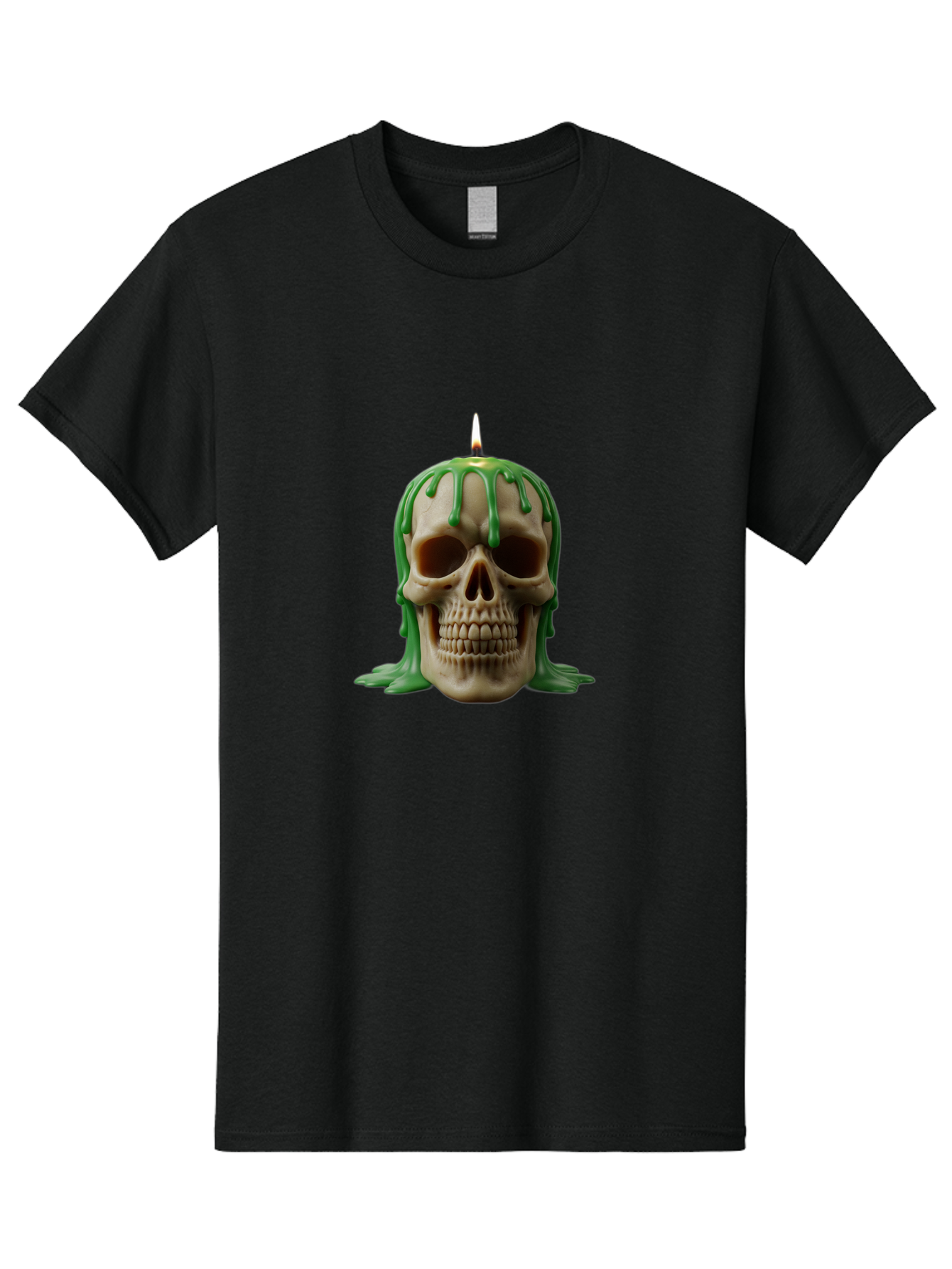 Melting-Skull-Candle Men'S Graphic Tee, 100% Cotton, Comfortable Casual Summer Wear, Machine Washable, Vintage Camera, Old Camera, Antique Camera, Black Camera, Classic Photography, Photography Equipment, Nostalgic Device, Film Camera, Bai129 6