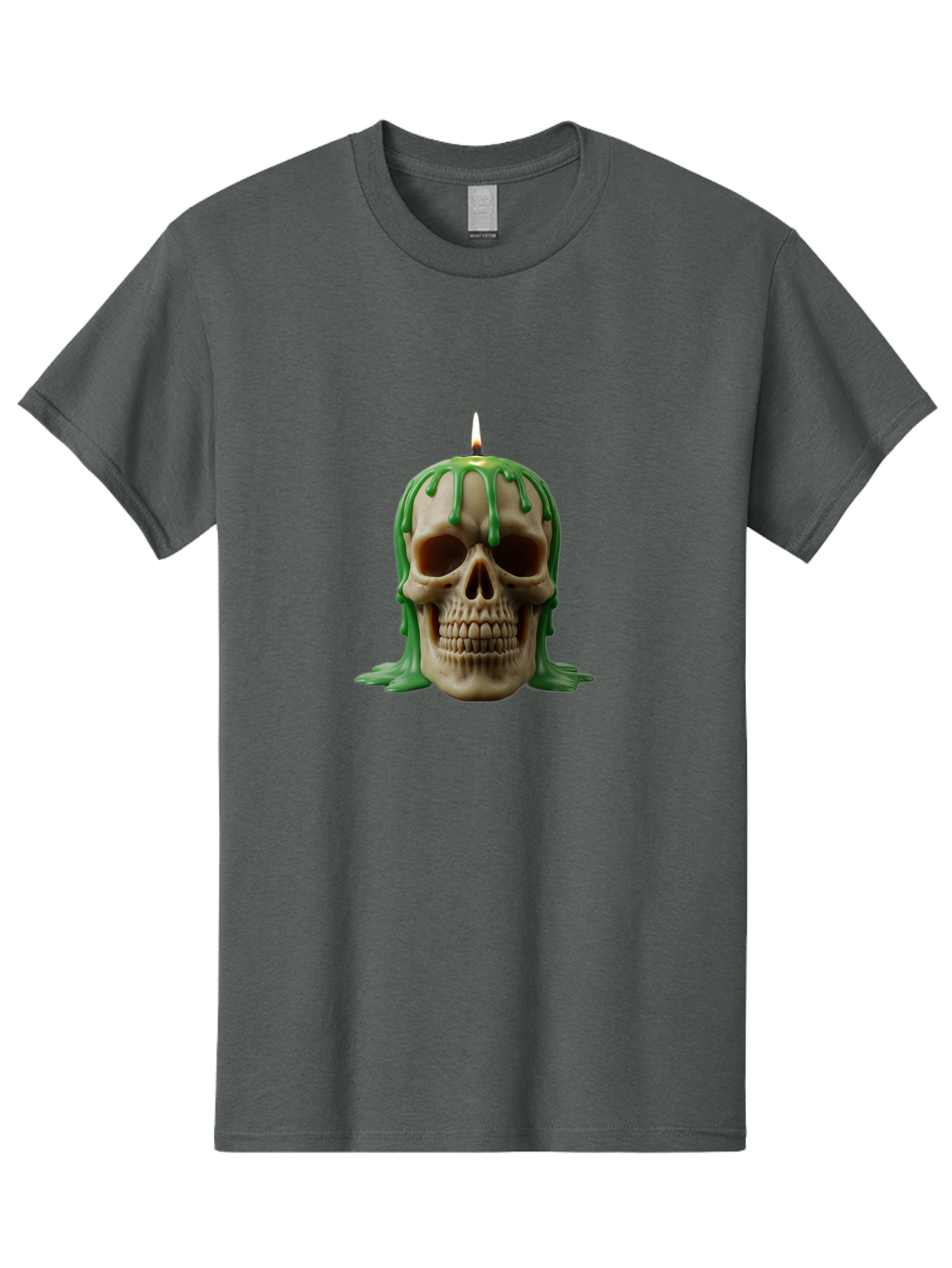 Melting-Skull-Candle Men'S Graphic Tee, 100% Cotton, Comfortable Casual Summer Wear, Machine Washable, Vintage Camera, Old Camera, Antique Camera, Black Camera, Classic Photography, Photography Equipment, Nostalgic Device, Film Camera, Bai129 5