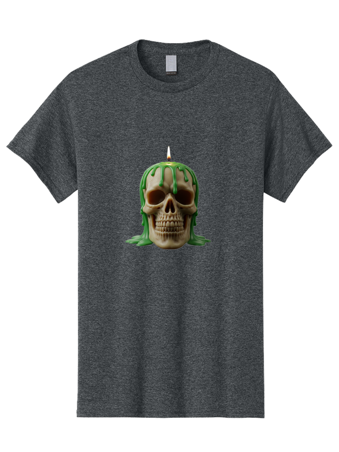 Melting-Skull-Candle Men'S Graphic Tee, 100% Cotton, Comfortable Casual Summer Wear, Machine Washable, Vintage Camera, Old Camera, Antique Camera, Black Camera, Classic Photography, Photography Equipment, Nostalgic Device, Film Camera, Bai129 4