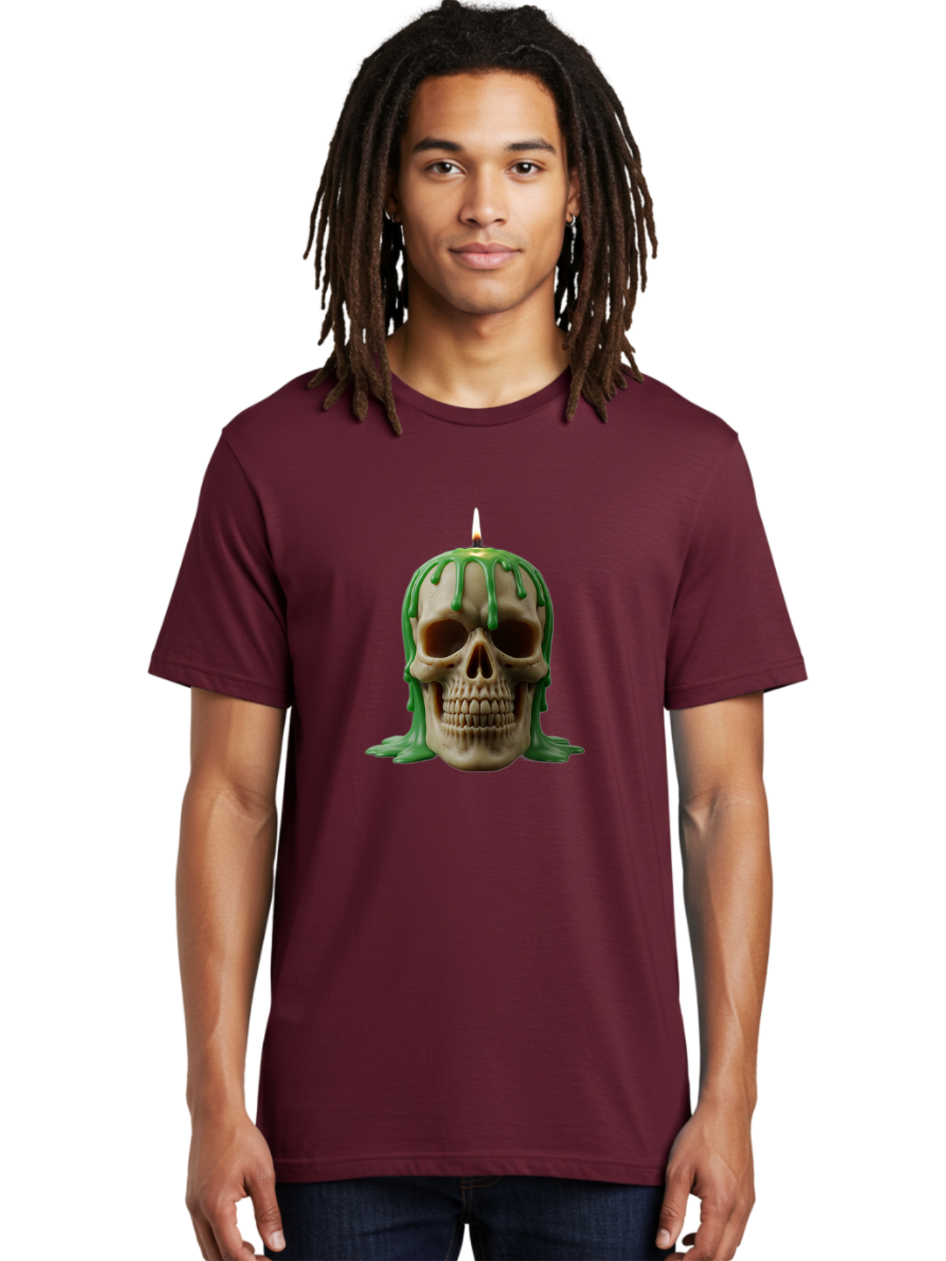 Melting-Skull-Candle Men'S Graphic Tee, 100% Cotton, Comfortable Casual Summer Wear, Machine Washable, Vintage Camera, Old Camera, Antique Camera, Black Camera, Classic Photography, Photography Equipment, Nostalgic Device, Film Camera, Bai129 29