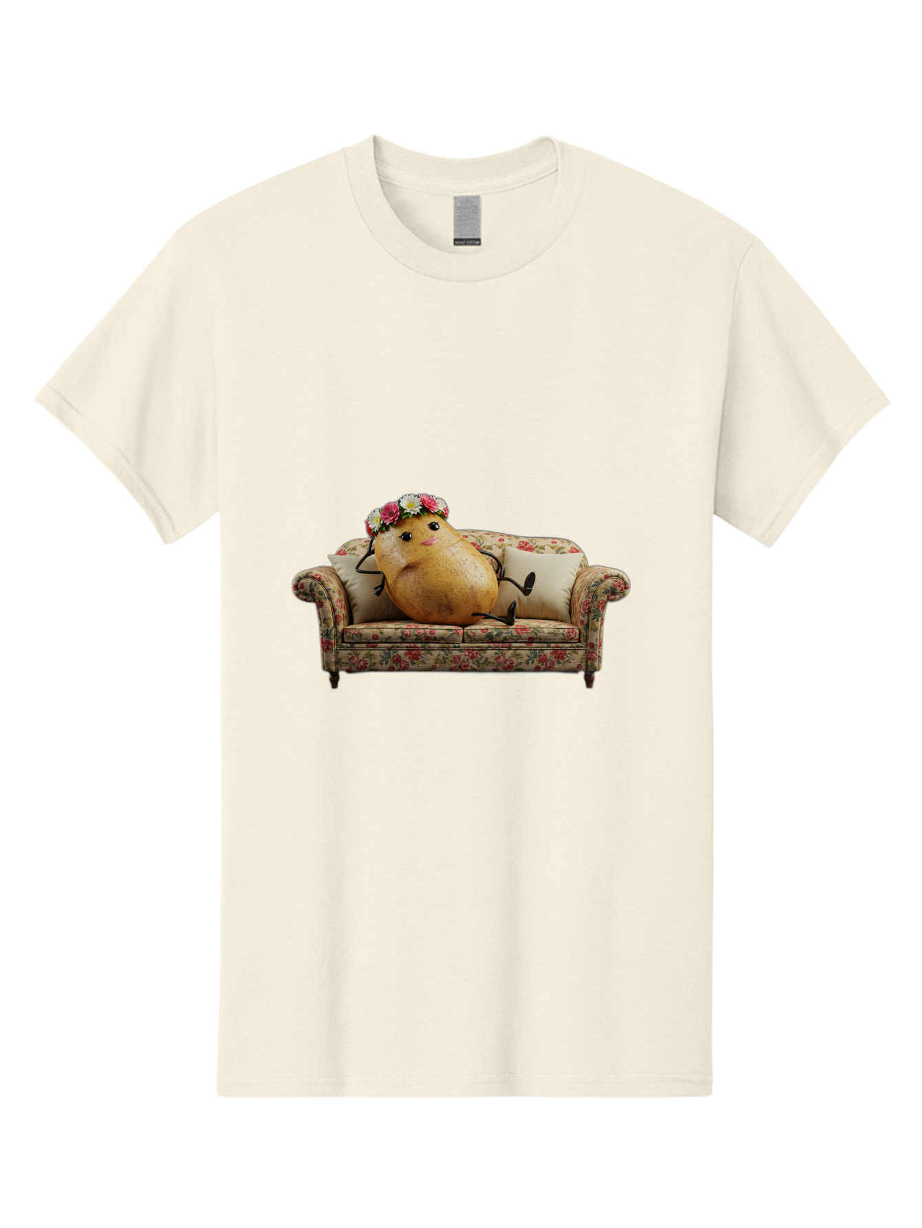 Potato-With-Flowers-On-Sofa Men'S Graphic Tee, 100% Cotton, Comfortable Casual Summer Wear, Machine Washable, Vintage Camera, Old Camera, Antique Camera, Black Camera, Classic Photography, Photography Equipment, Nostalgic Device, Film Camera, Bai253 13