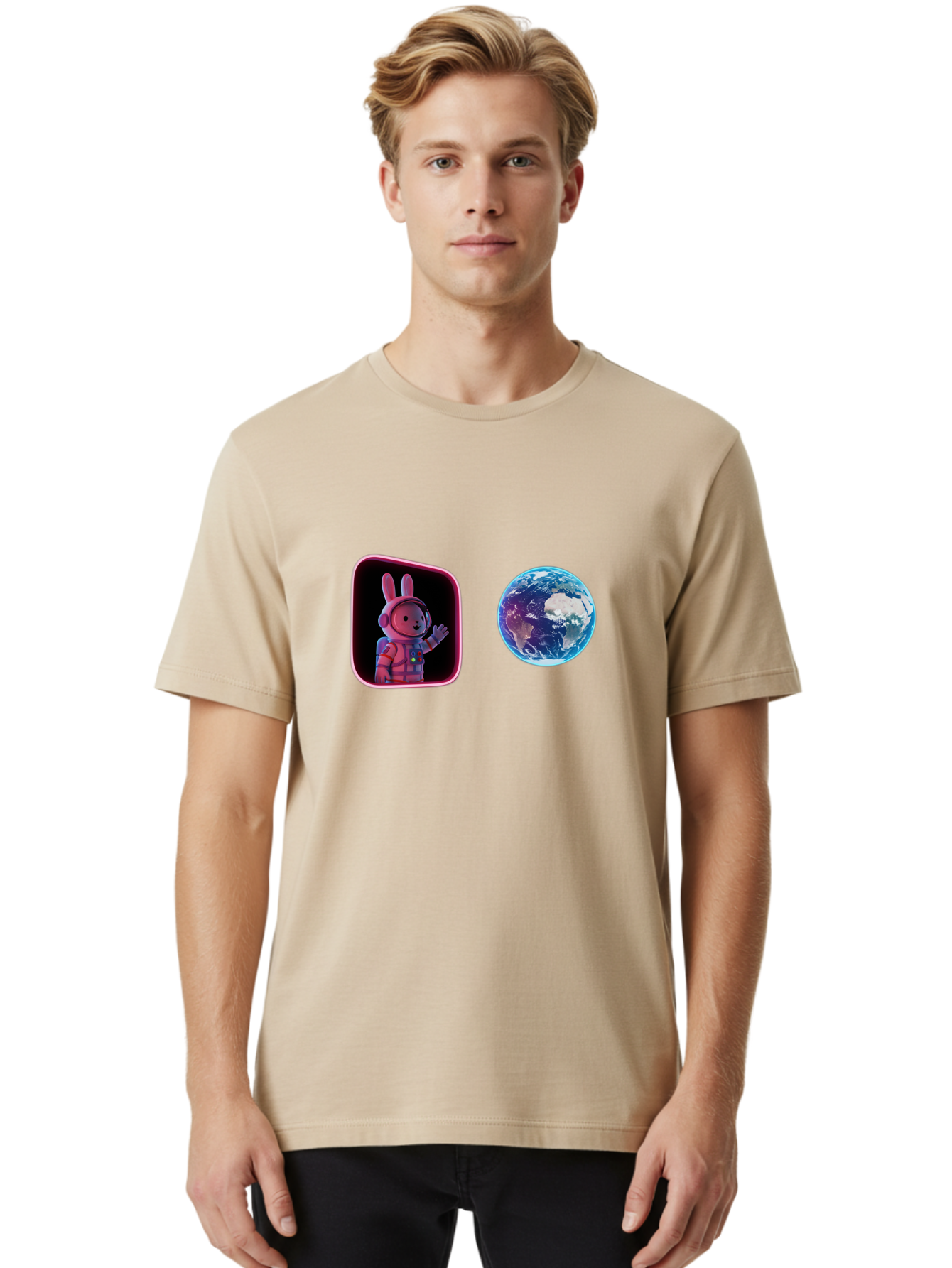 Rabbit-Astronaut-6 Men'S Graphic Tee, 100% Cotton, Comfortable Casual Summer Wear, Machine Washable, Vintage Camera, Old Camera, Antique Camera, Black Camera, Classic Photography, Photography Equipment, Nostalgic Device, Film Camera, Bai274 20