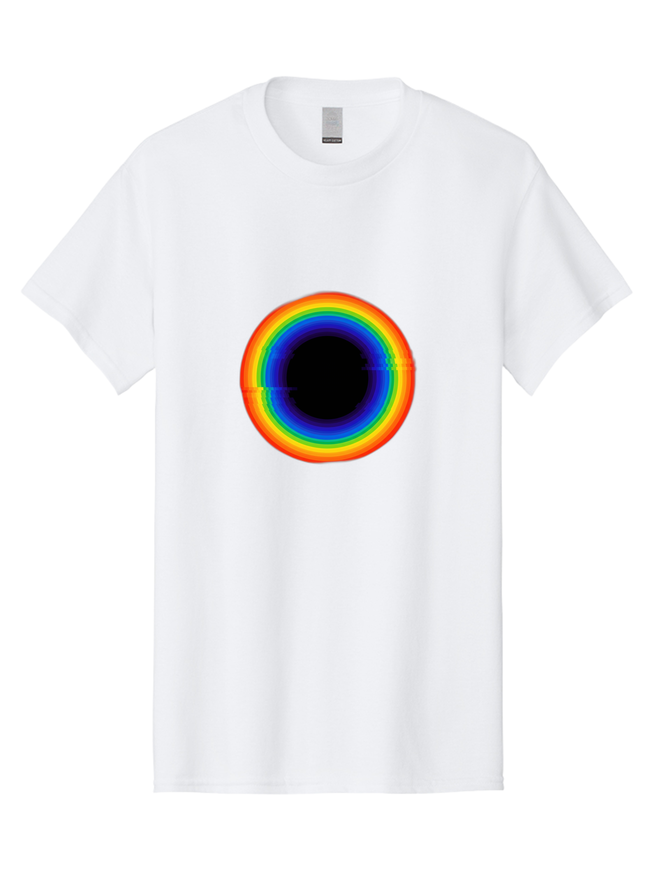 Rainbow-Circle-2 Men'S Graphic Tee, 100% Cotton, Comfortable Casual Summer Wear, Machine Washable, Vintage Camera, Old Camera, Antique Camera, Black Camera, Classic Photography, Photography Equipment, Nostalgic Device, Film Camera, Camera Art Bai289 15